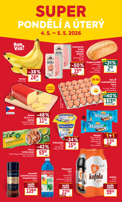 BILLA od 29.4. do 5.5.2026