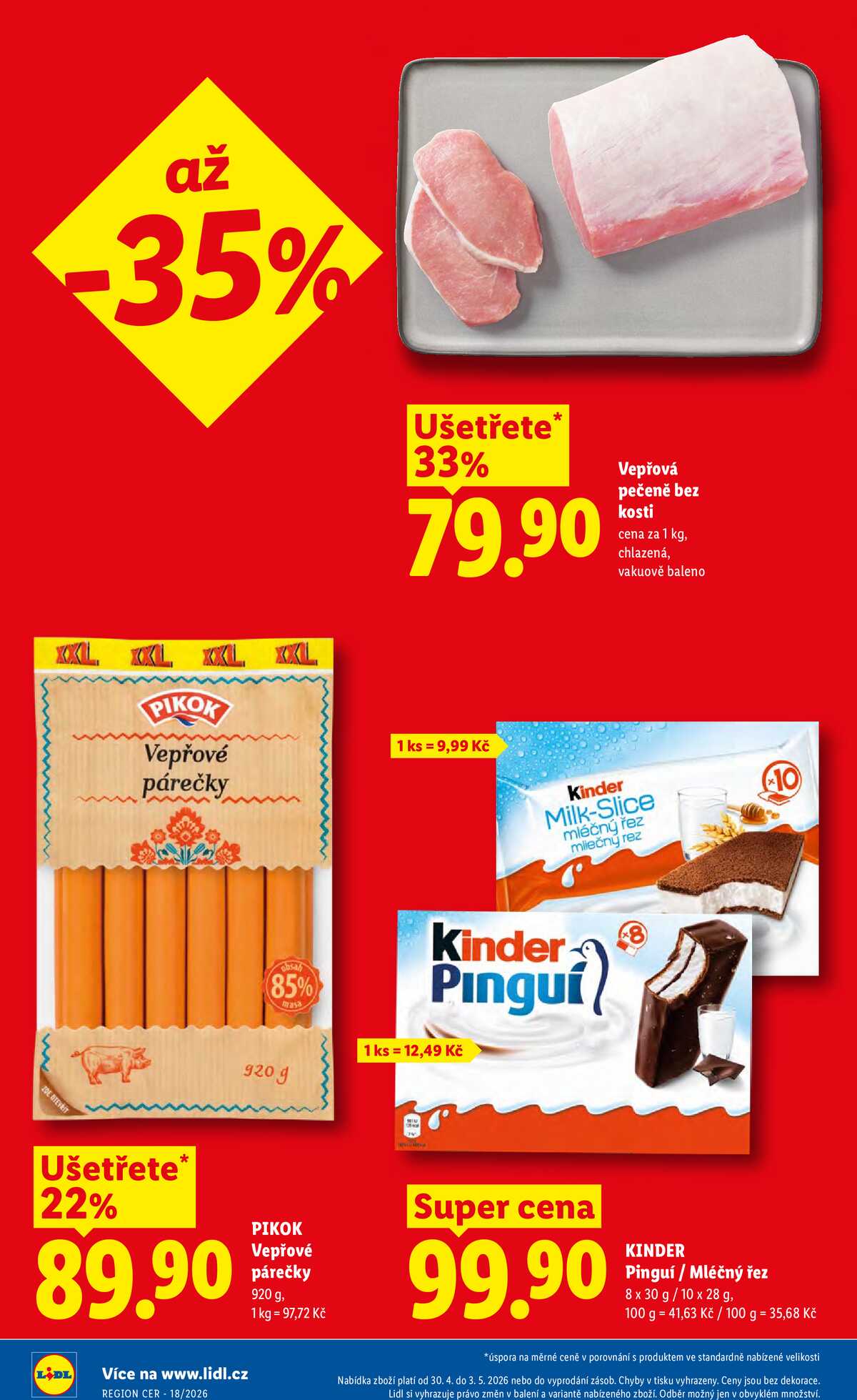 Lidl Čtvrtek od 30.4. do 3.5.2026 strana 2
