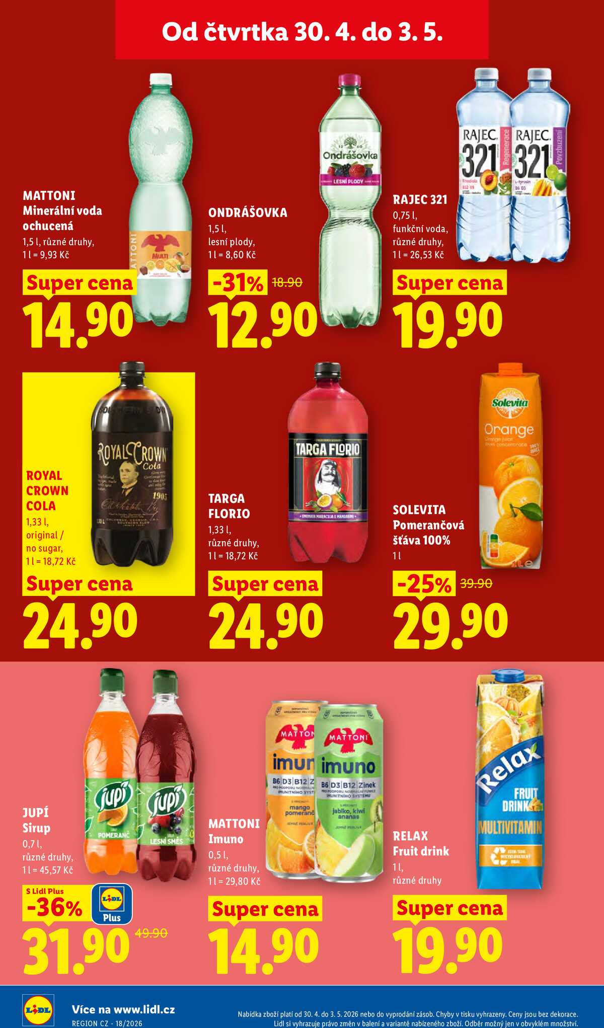 Lidl Čtvrtek od 30.4. do 3.5.2026 strana 24