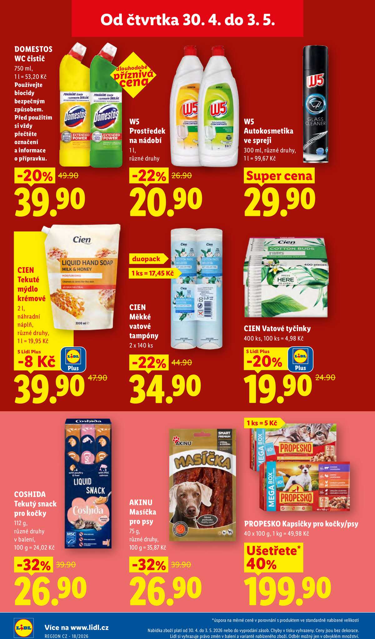 Lidl Čtvrtek od 30.4. do 3.5.2026 strana 26