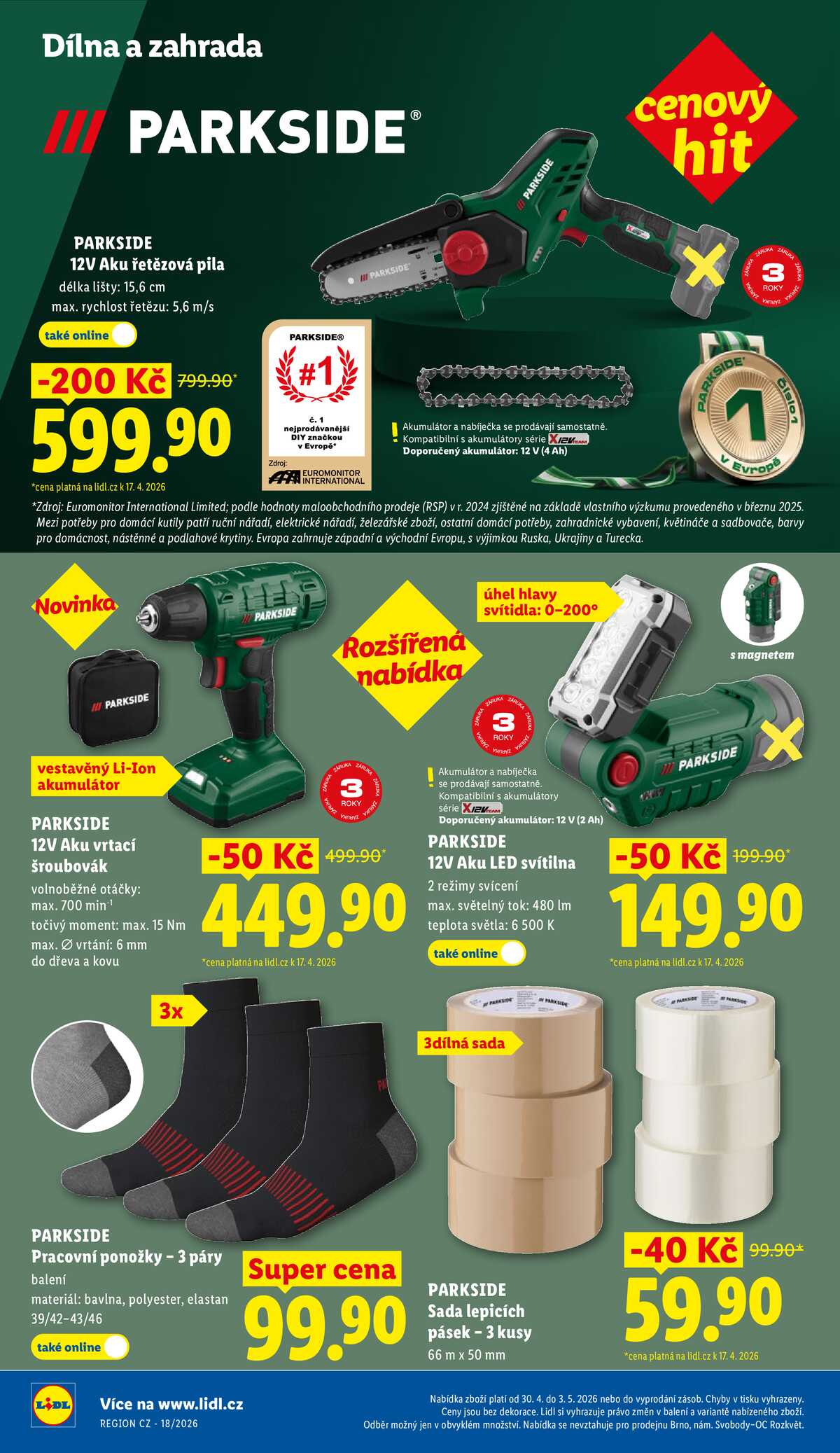 Lidl Čtvrtek od 30.4. do 3.5.2026 strana 34