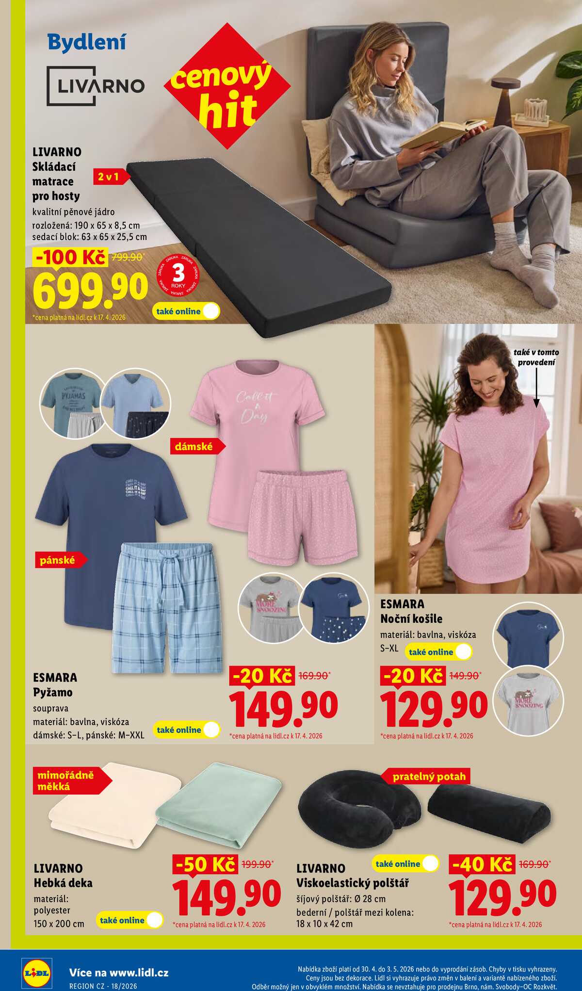 Lidl Čtvrtek od 30.4. do 3.5.2026 strana 36