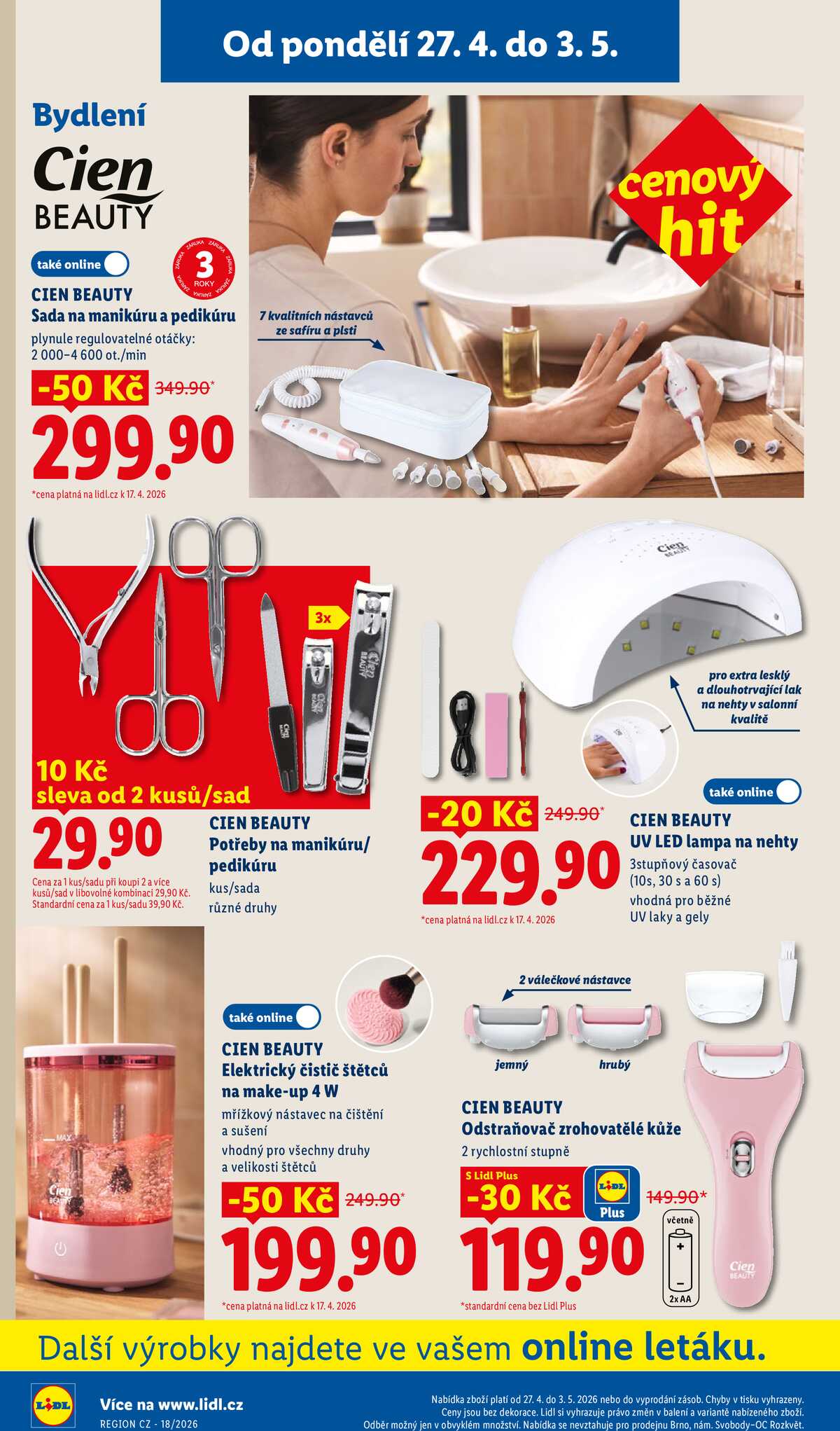 Lidl Spotřební zboží 27.4. - 3.5. strana 10