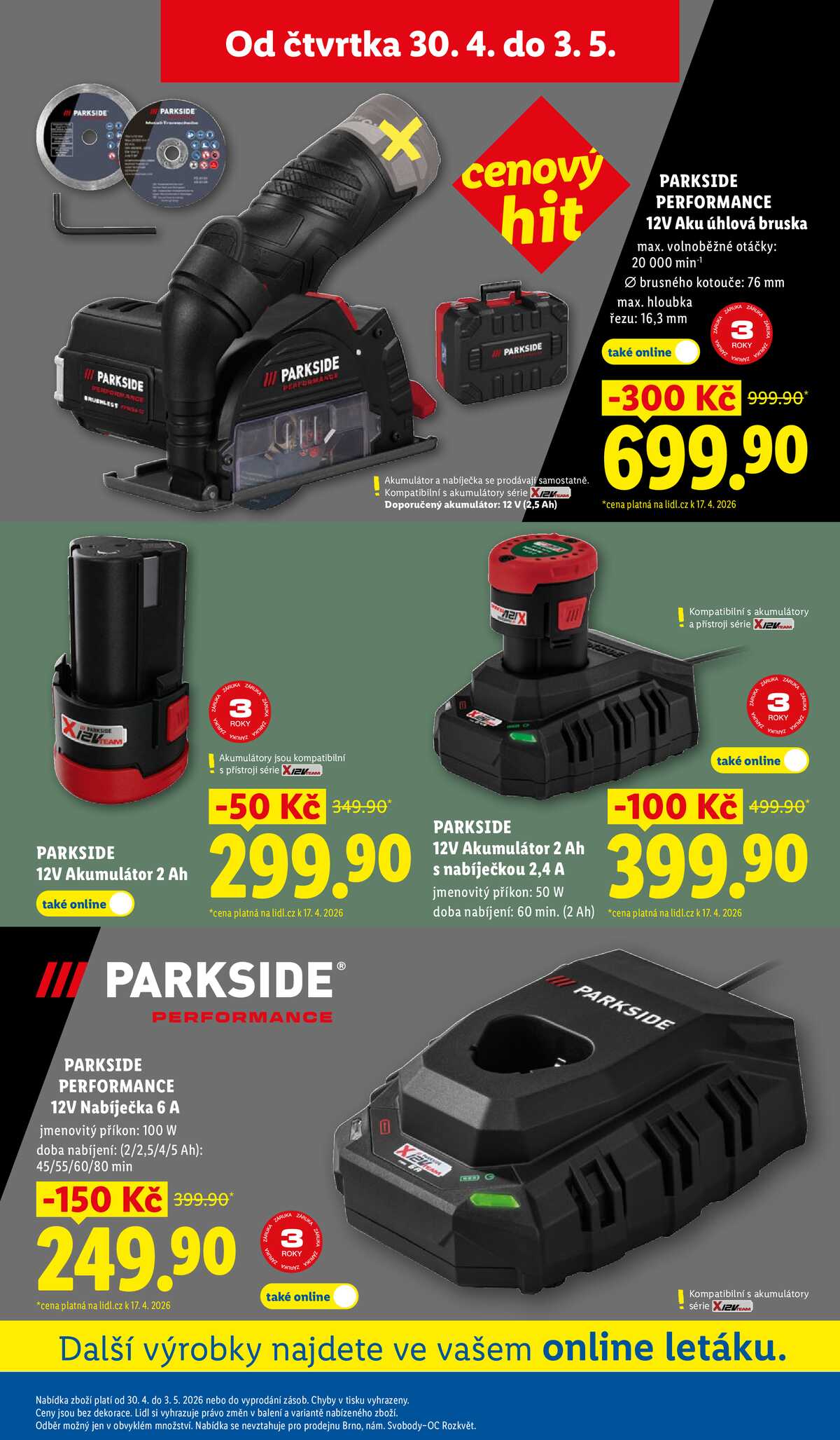 Lidl Spotřební zboží 27.4. - 3.5. strana 19