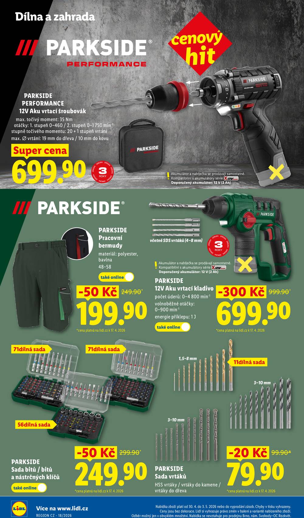 Leták Lidl - Lidl Spotřební zboží 27.4. - 3.5. - strana 18