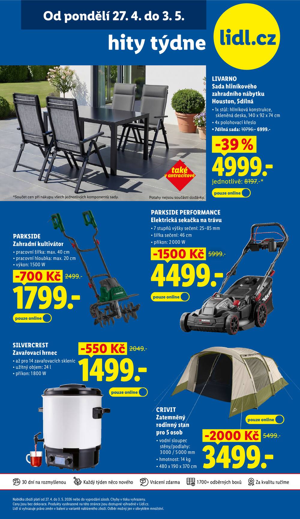 Leták Lidl - Lidl Spotřební zboží 27.4. - 3.5. - strana 27