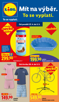 Lidl Spotřební zboží 27.4. - 3.5.
