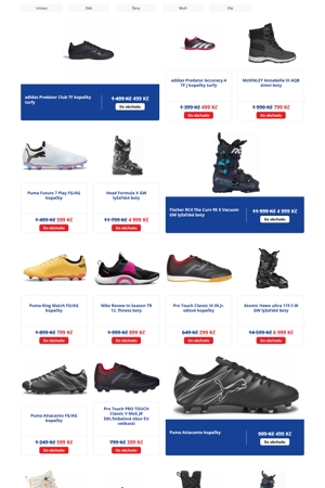 Intersport Boty - 25. 4. 2026