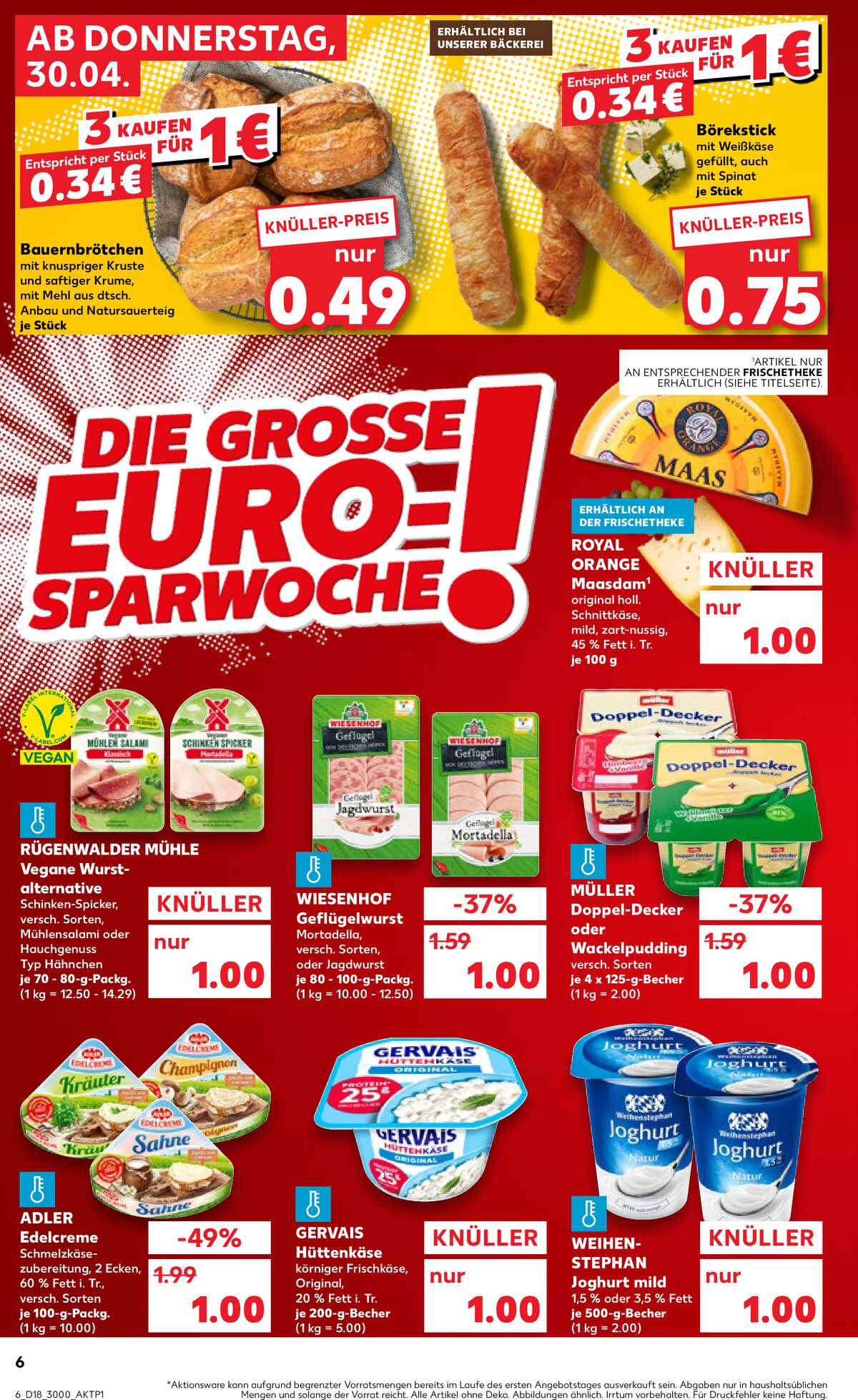 Leták Kaufland Německo 30.4.-6.5.2026 strana 6