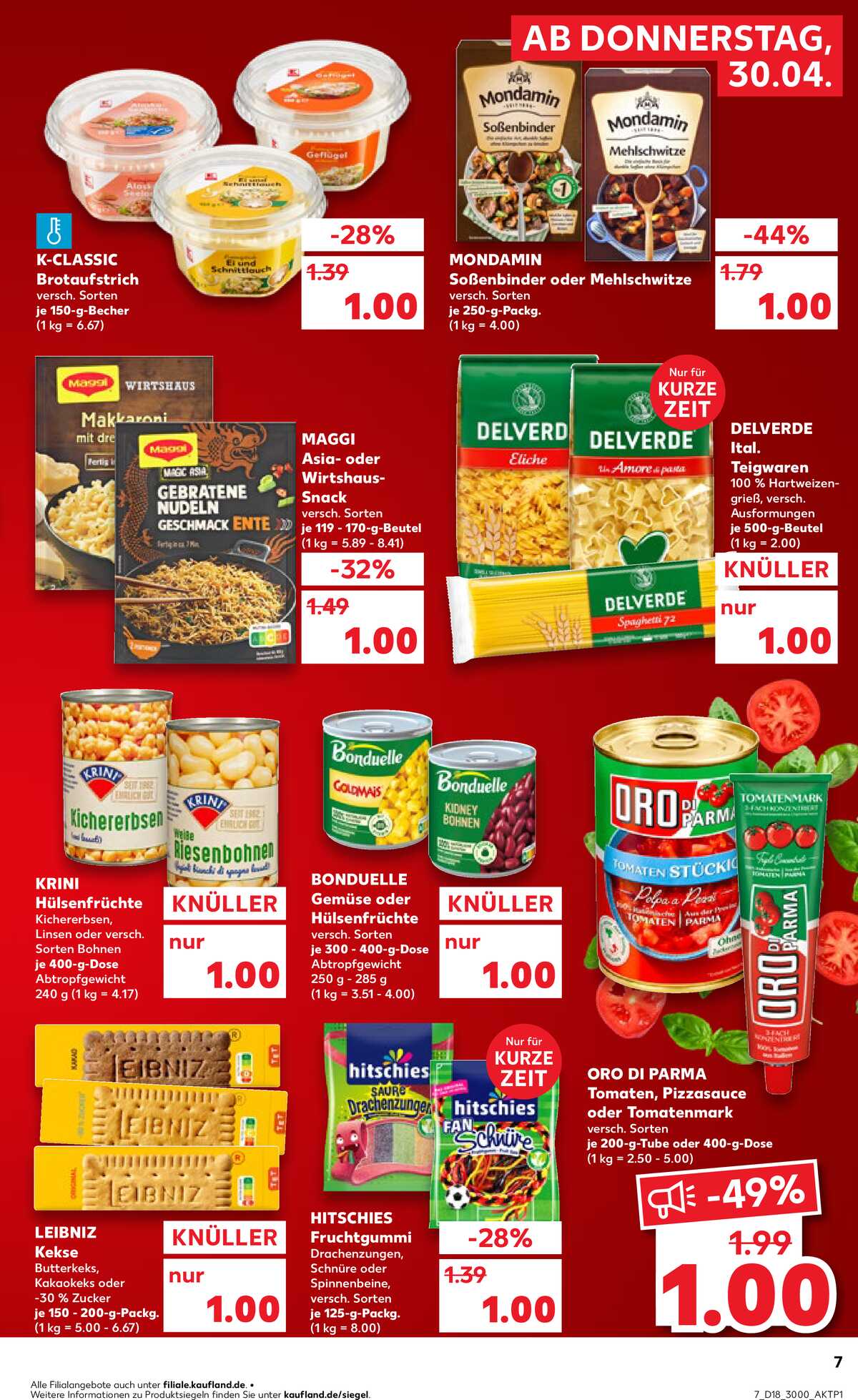 Leták Kaufland Německo 30.4.-6.5.2026 strana 7