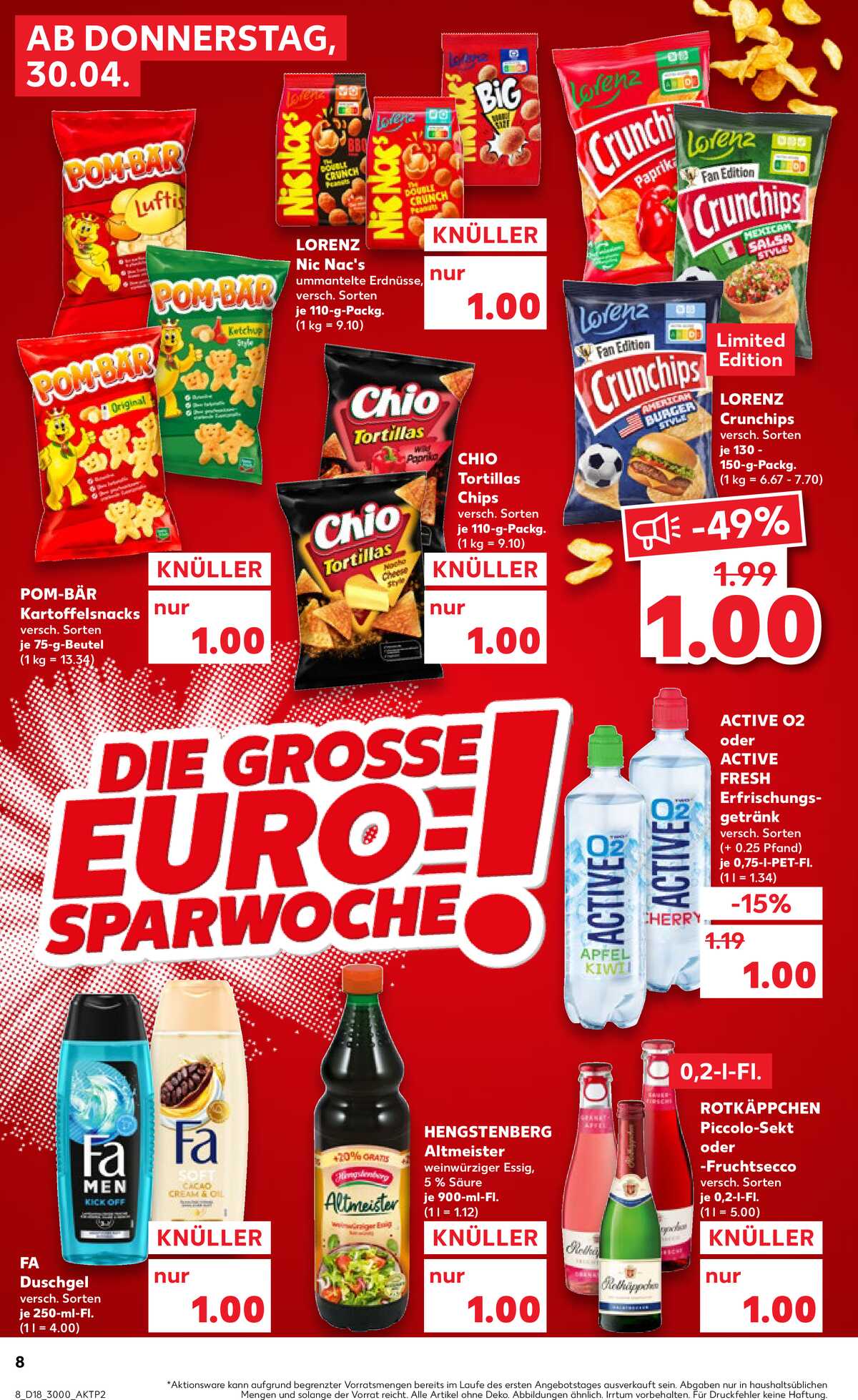 Leták Kaufland Německo 30.4.-6.5.2026 strana 8