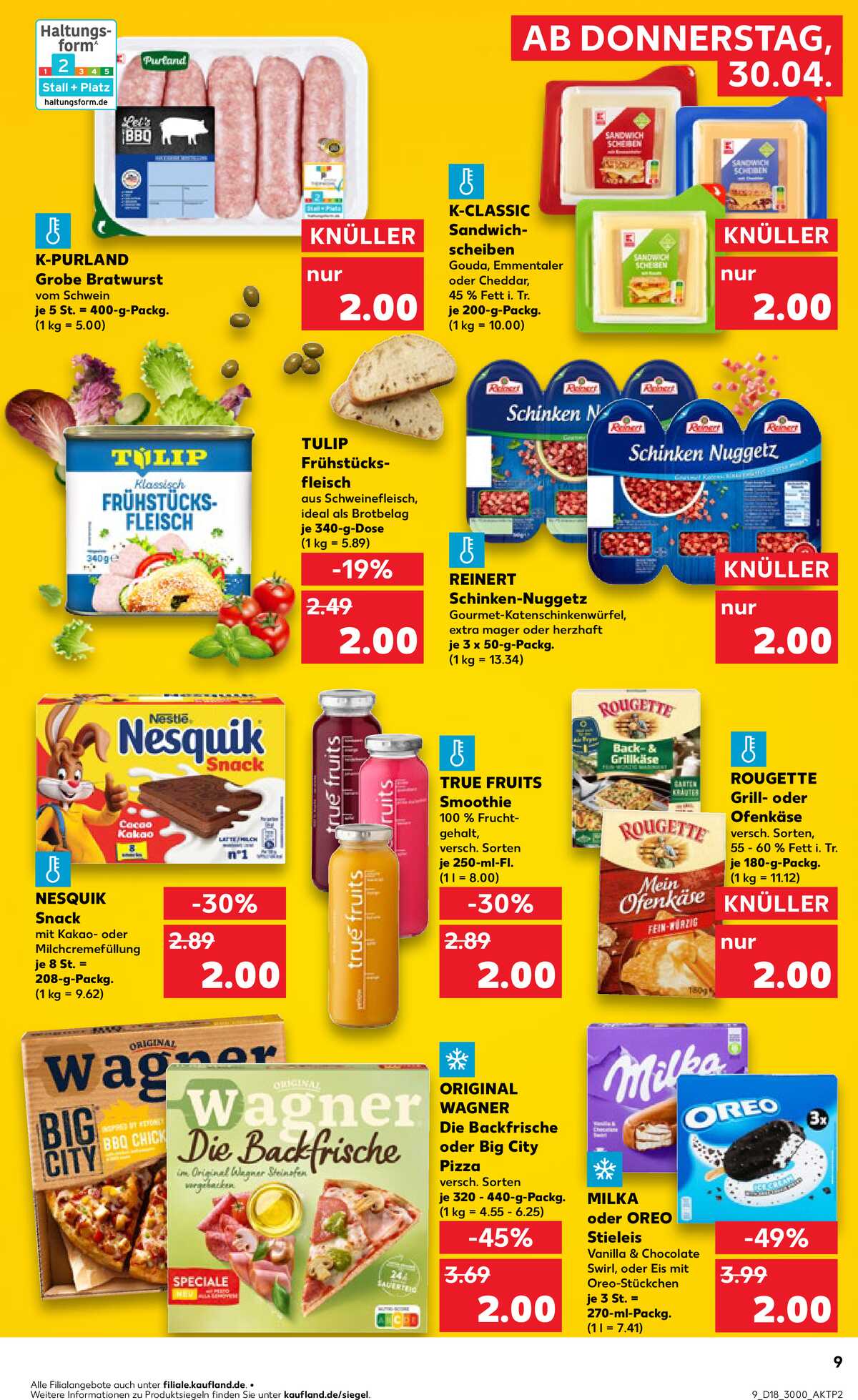 Leták Kaufland Německo 30.4.-6.5.2026 strana 9