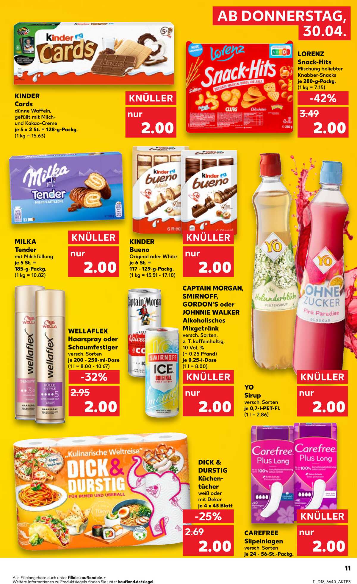 Leták Kaufland Německo 30.4.-6.5.2026 strana 11
