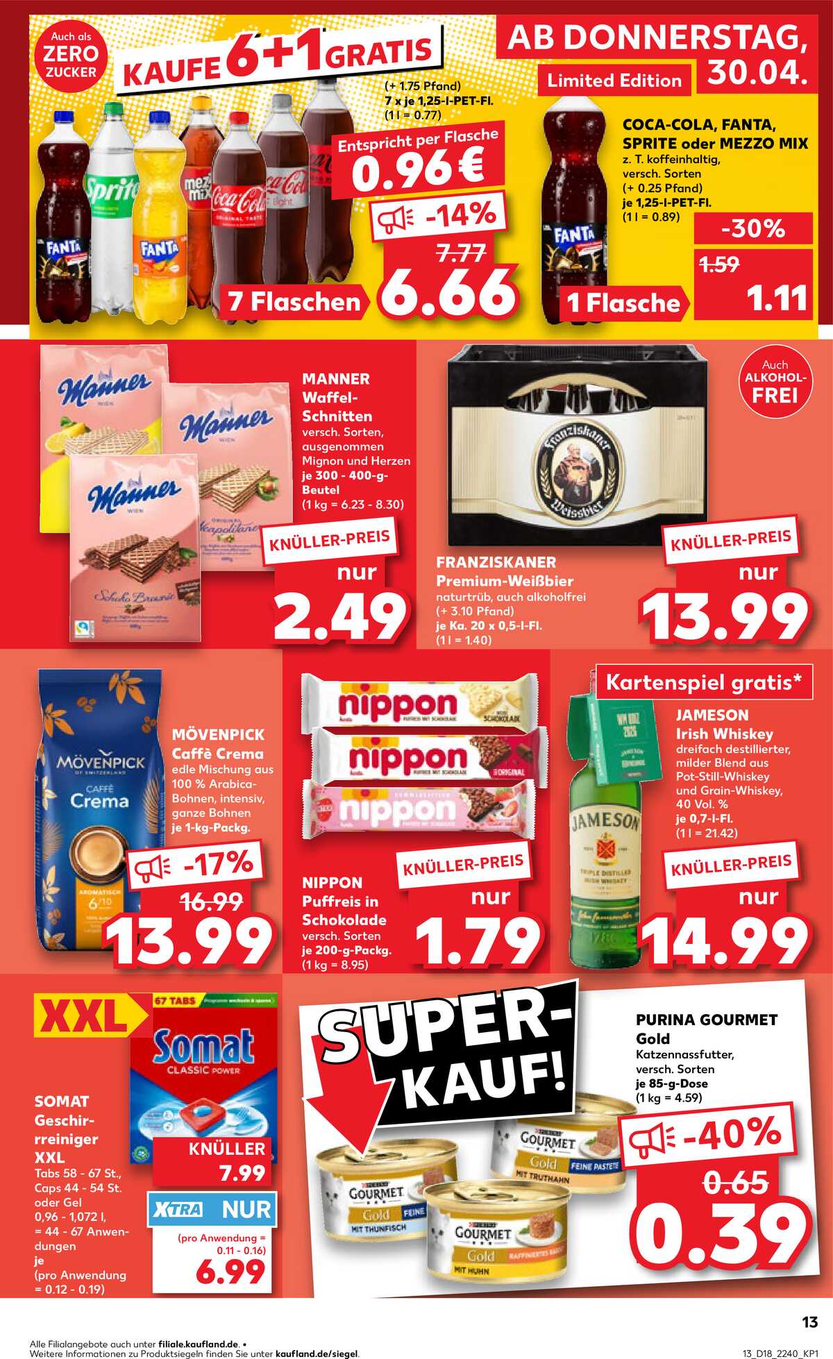 Leták Kaufland Německo 30.4.-6.5.2026 strana 13