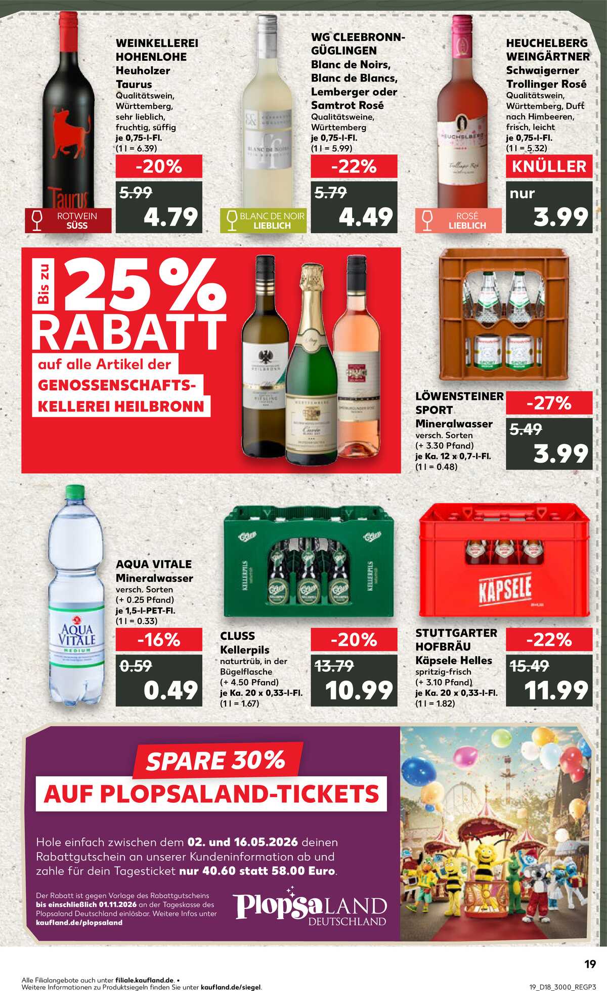 Leták Kaufland Německo 30.4.-6.5.2026 strana 19
