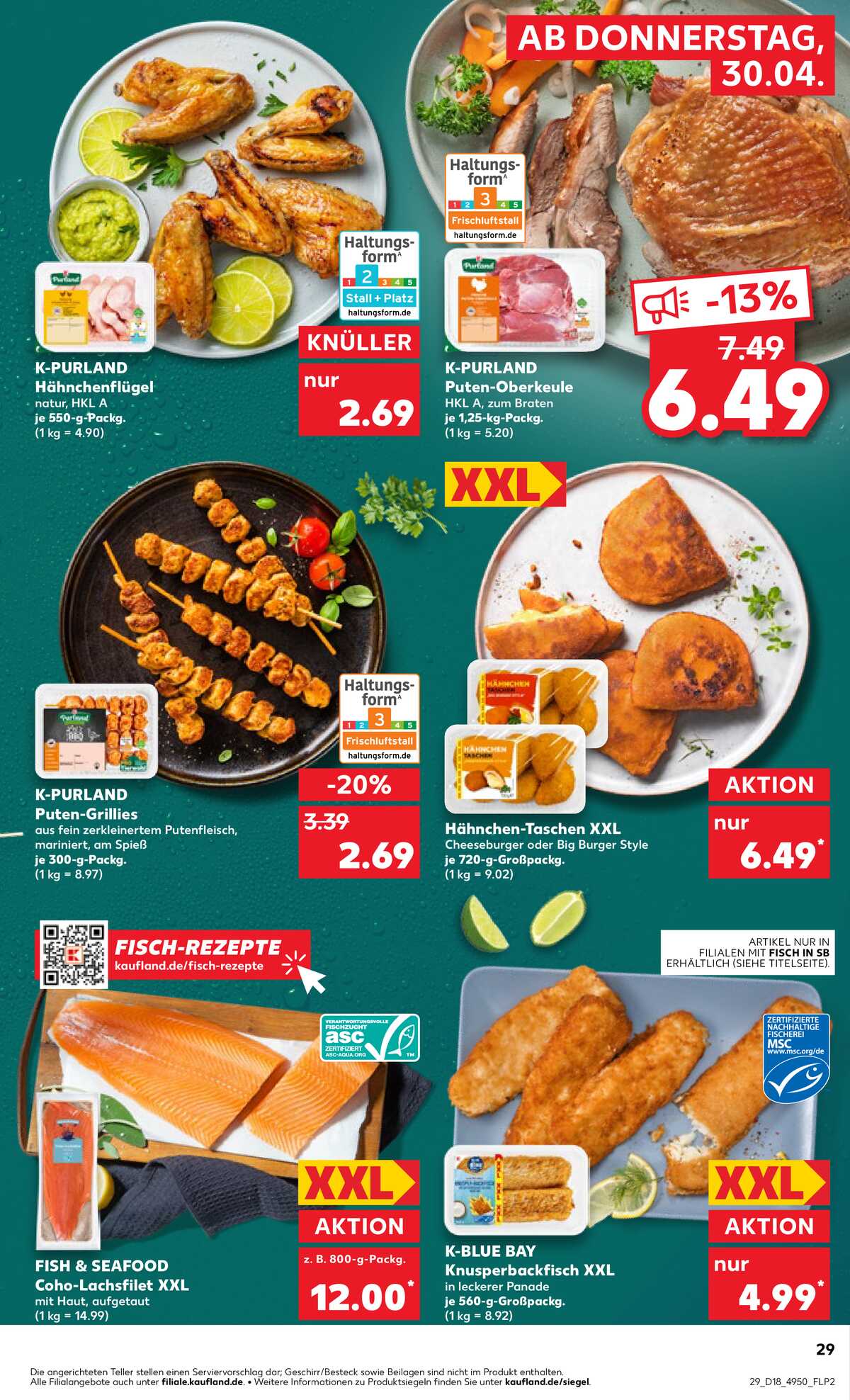 Leták Kaufland Německo 30.4.-6.5.2026 strana 29