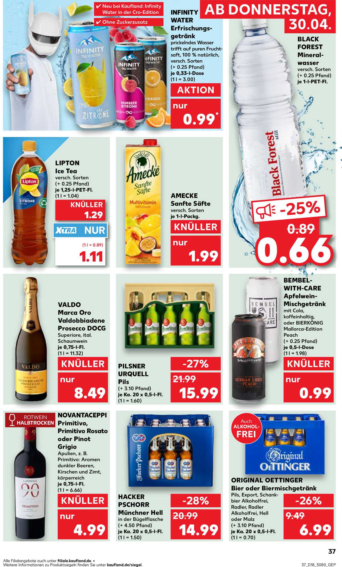 Leták Kaufland Německo 30.4.-6.5.2026 strana 37