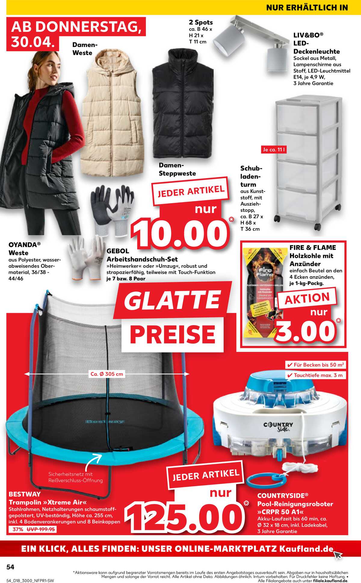 Leták Kaufland Německo 30.4.-6.5.2026 strana 54