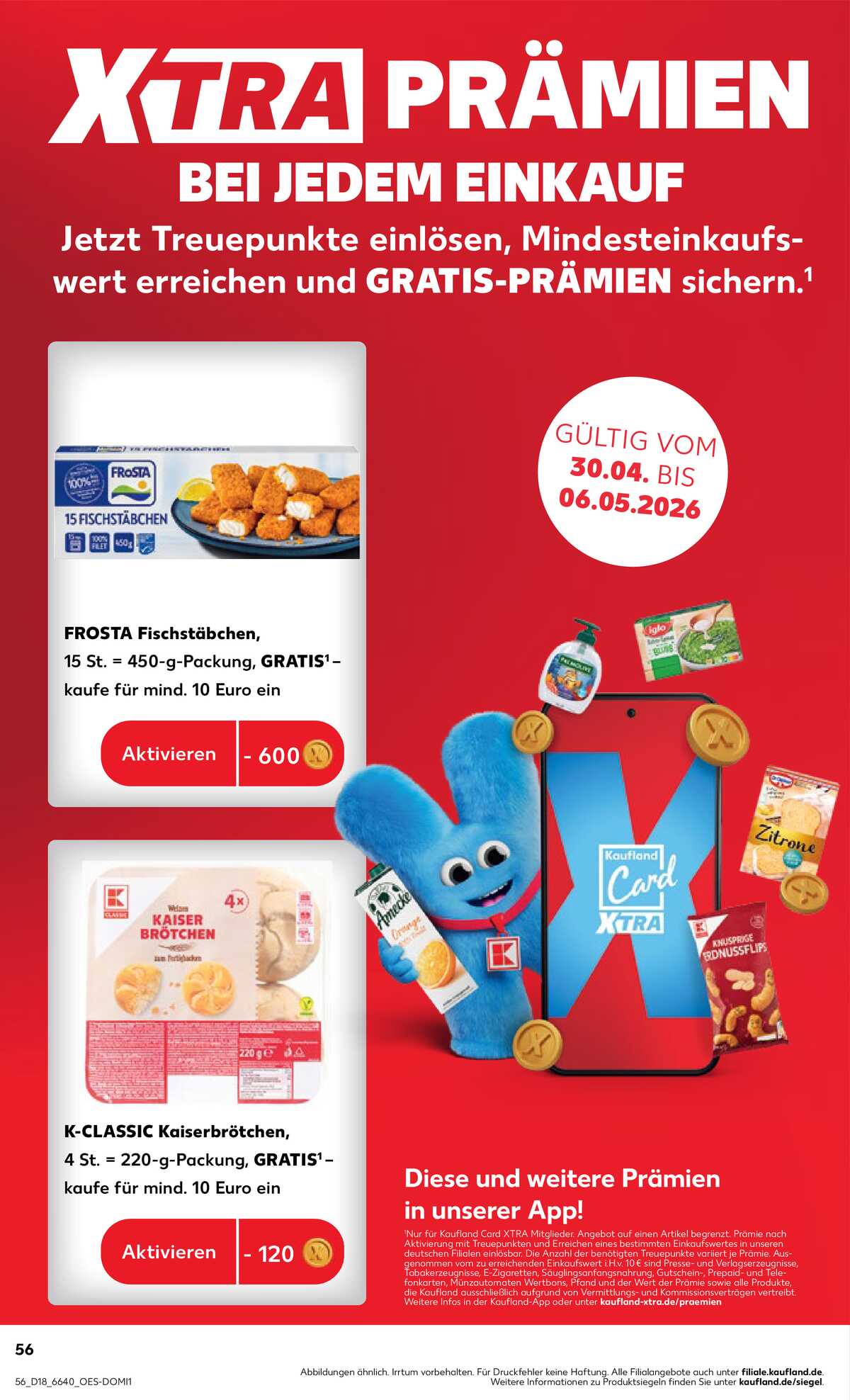 Leták Kaufland Německo 30.4.-6.5.2026 strana 56