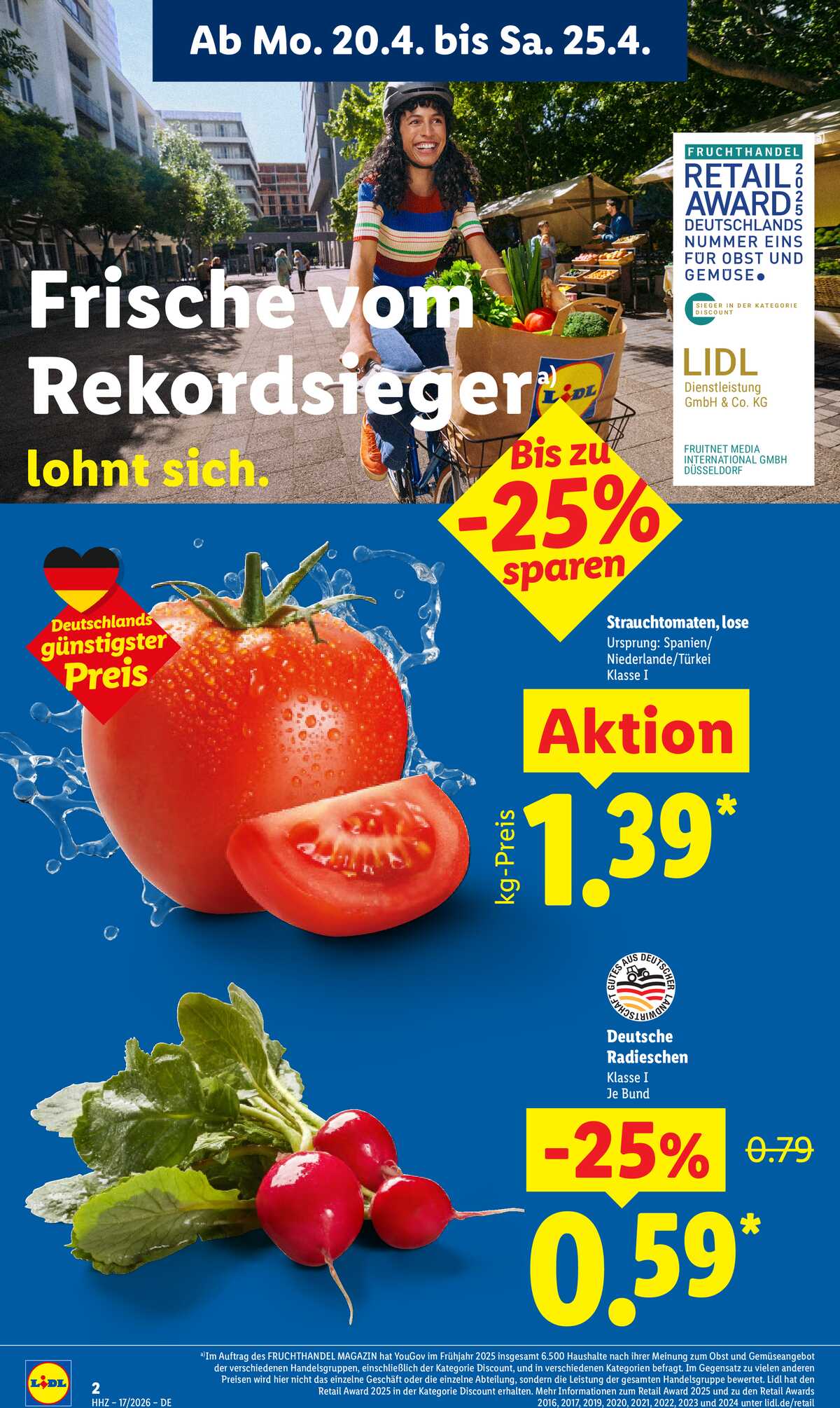 Leták Lidl Německo 20.4.-25.4.2026 strana 6