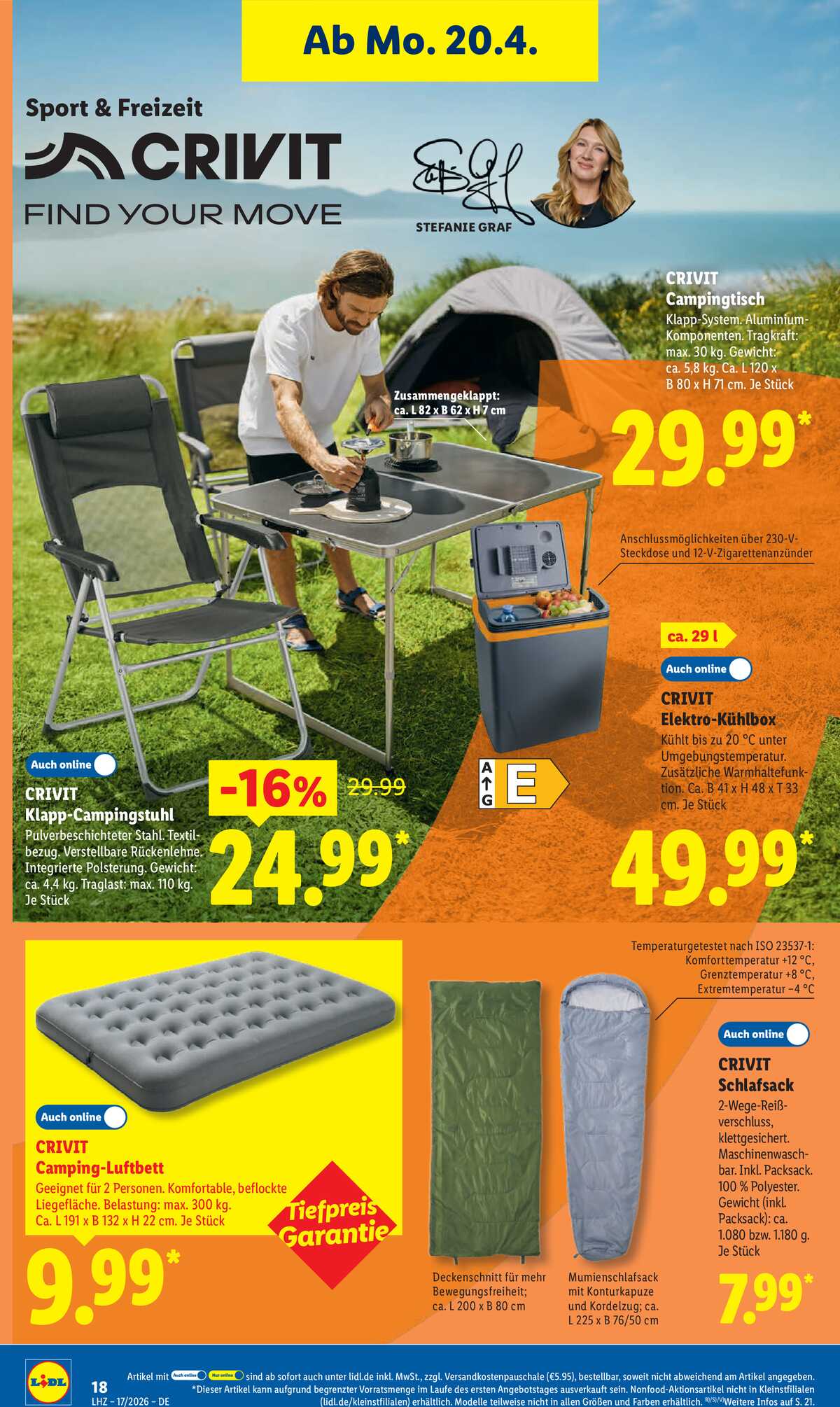 Leták Lidl Německo 20.4.-25.4.2026 strana 36