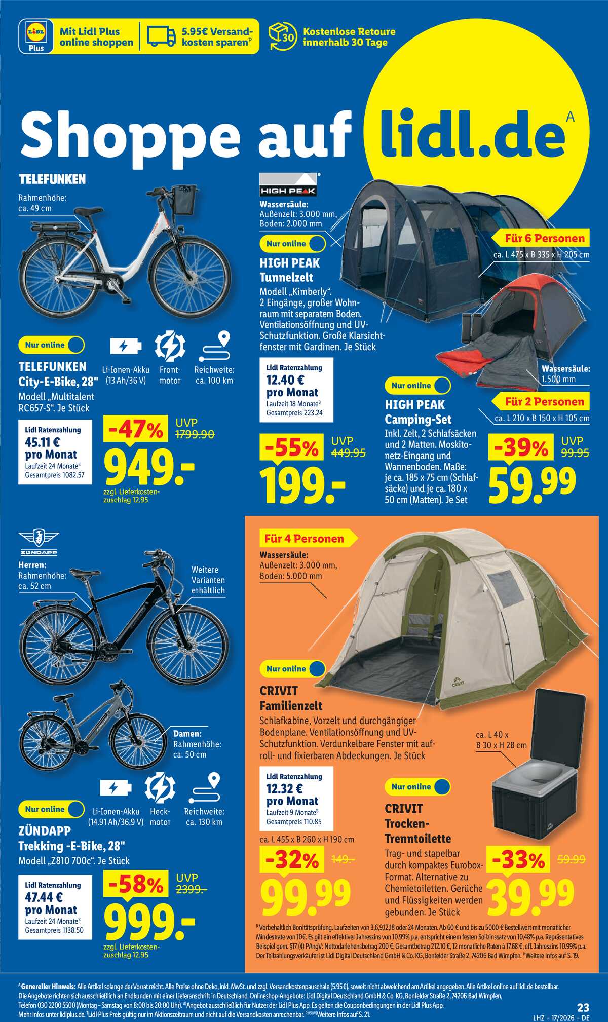 Leták Lidl Německo 20.4.-25.4.2026 strana 41