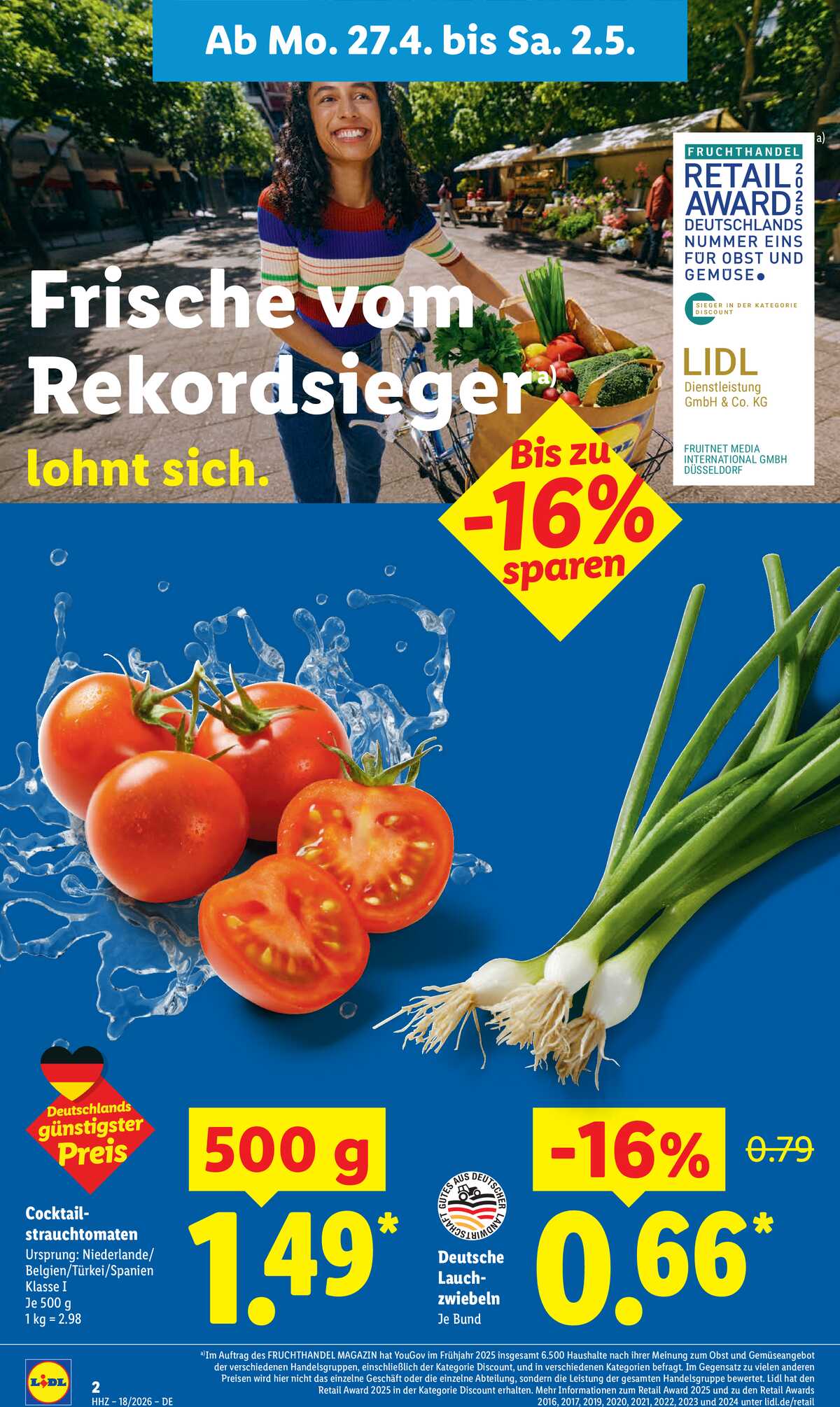 Leták Lidl Německo 27.4.-2.5.2026 strana 4