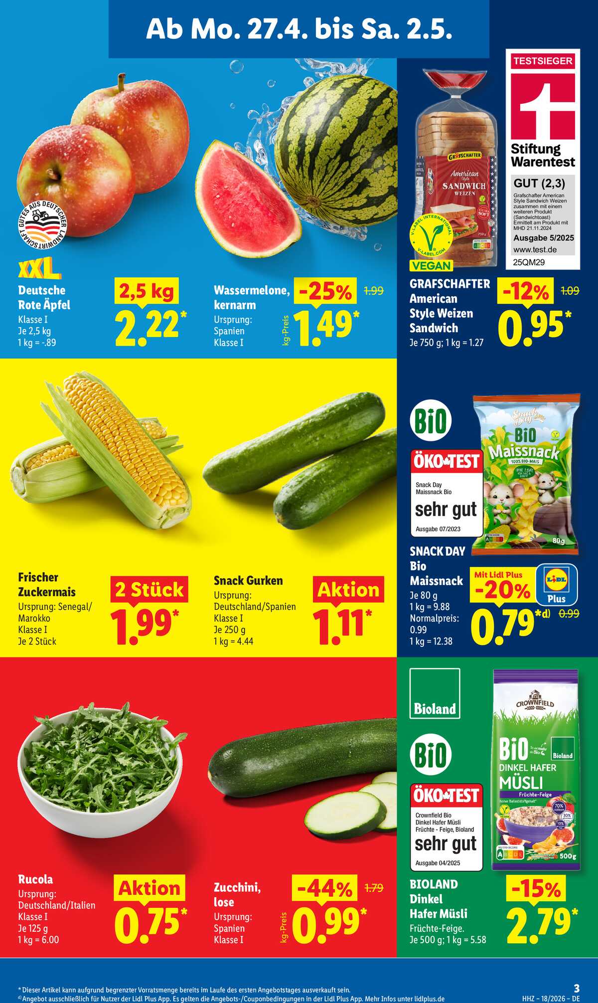 Leták Lidl Německo 27.4.-2.5.2026 strana 5