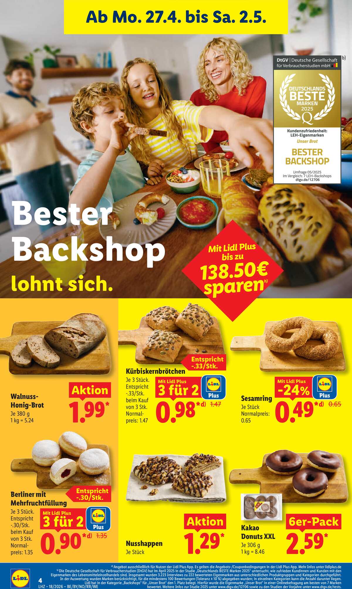 Leták Lidl Německo 27.4.-2.5.2026 strana 10