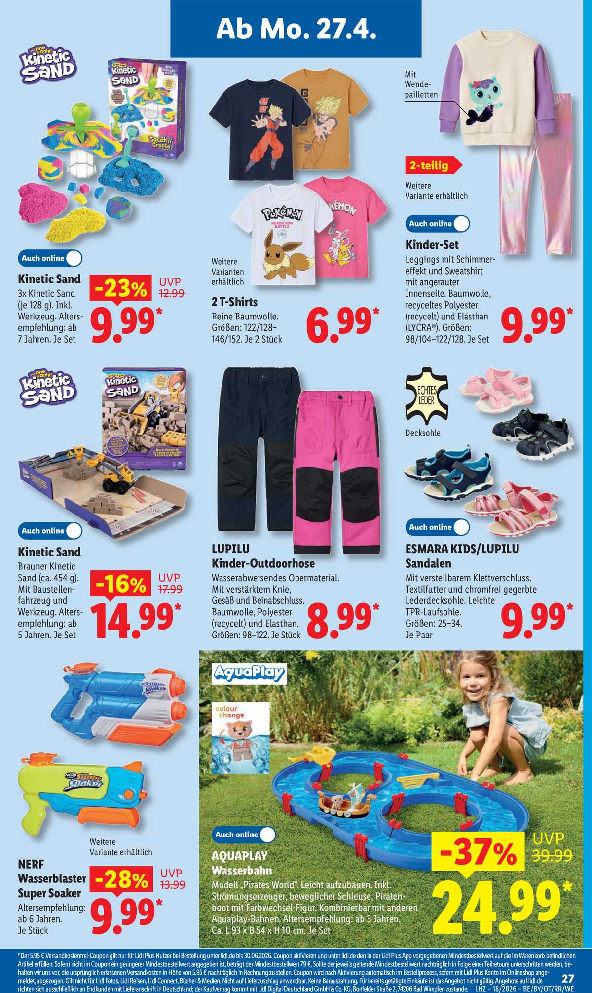 Leták Lidl Německo 27.4.-2.5.2026 strana 47