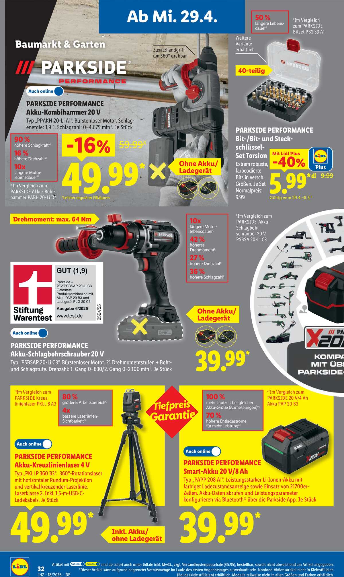 Leták Lidl Německo 27.4.-2.5.2026 strana 52