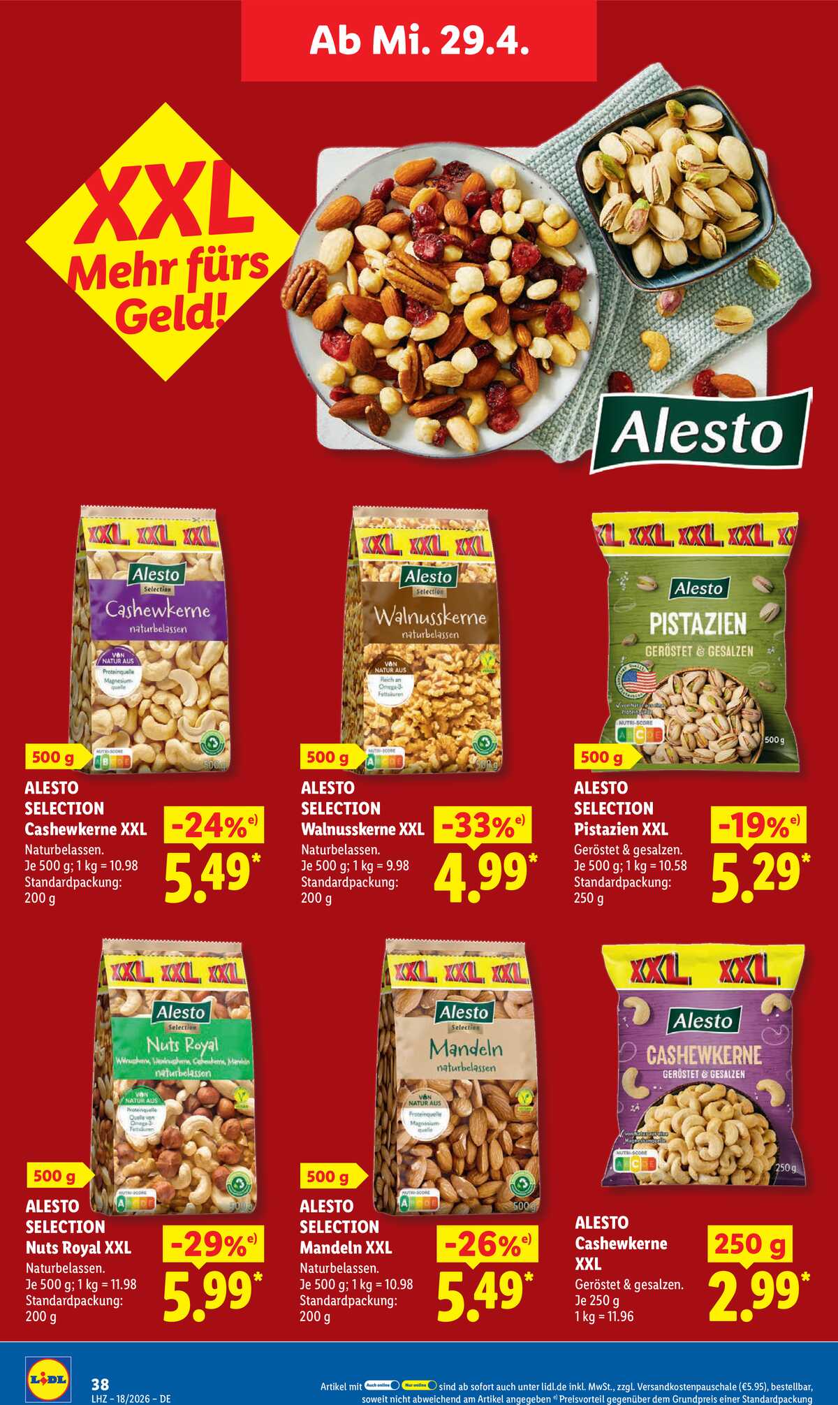 Leták Lidl Německo 27.4.-2.5.2026 strana 58