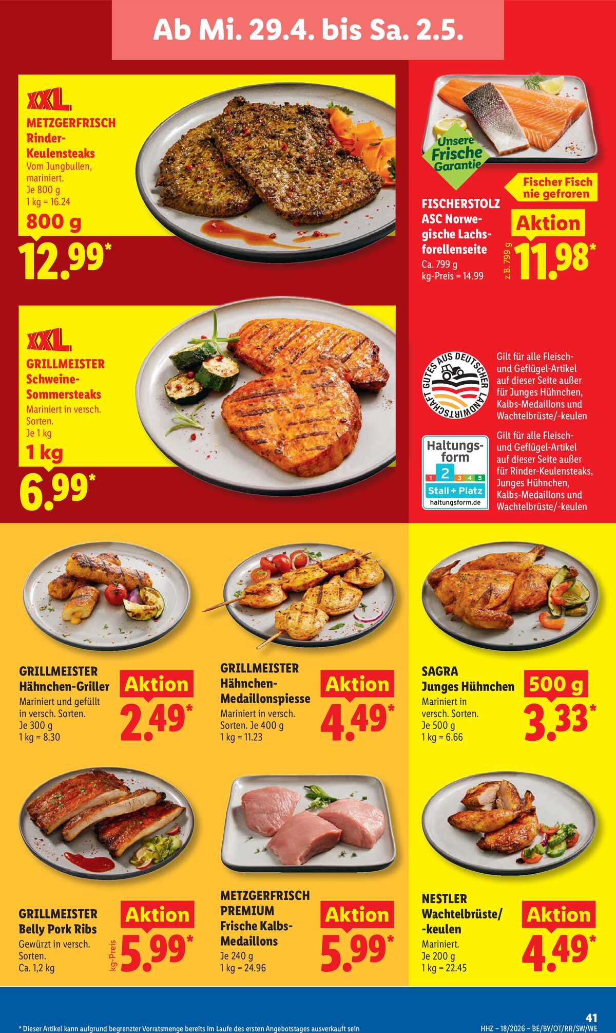 Leták Lidl Německo 27.4.-2.5.2026 strana 61