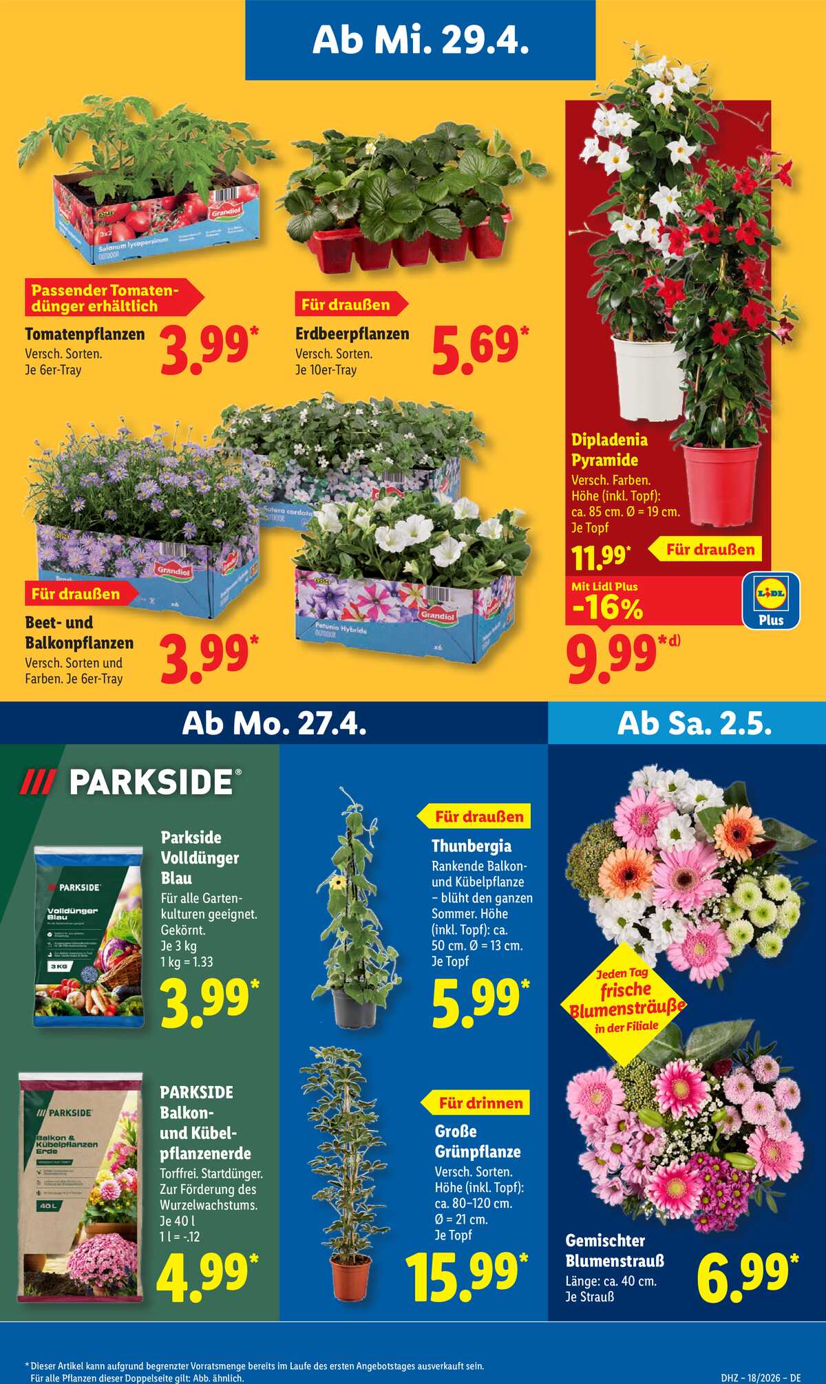 Leták Lidl Německo 27.4.-2.5.2026 strana 67