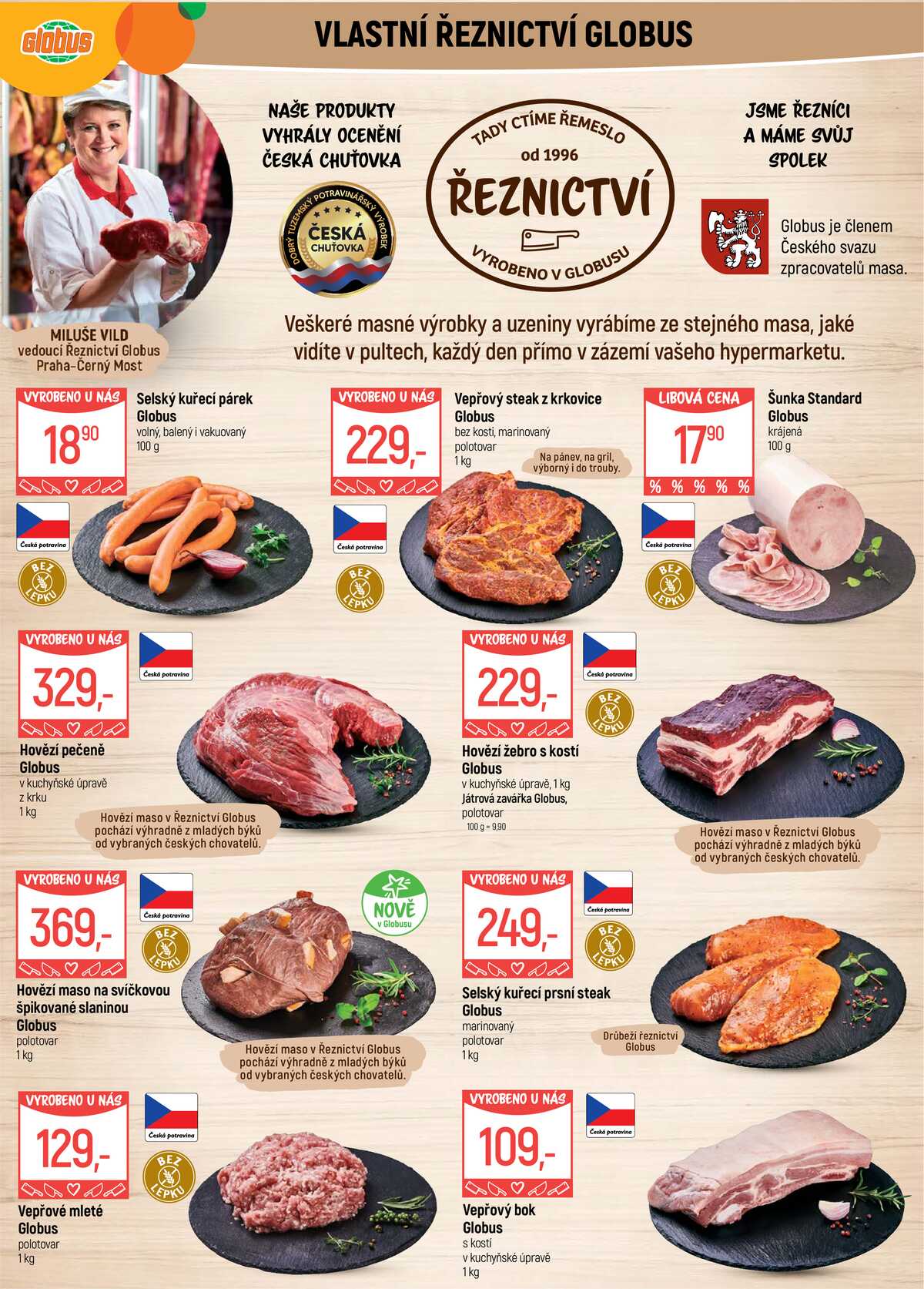 Akční leták Globus 29.4. - 5.5.2026 - Globus Praha - Centrum Černý Most strana 5