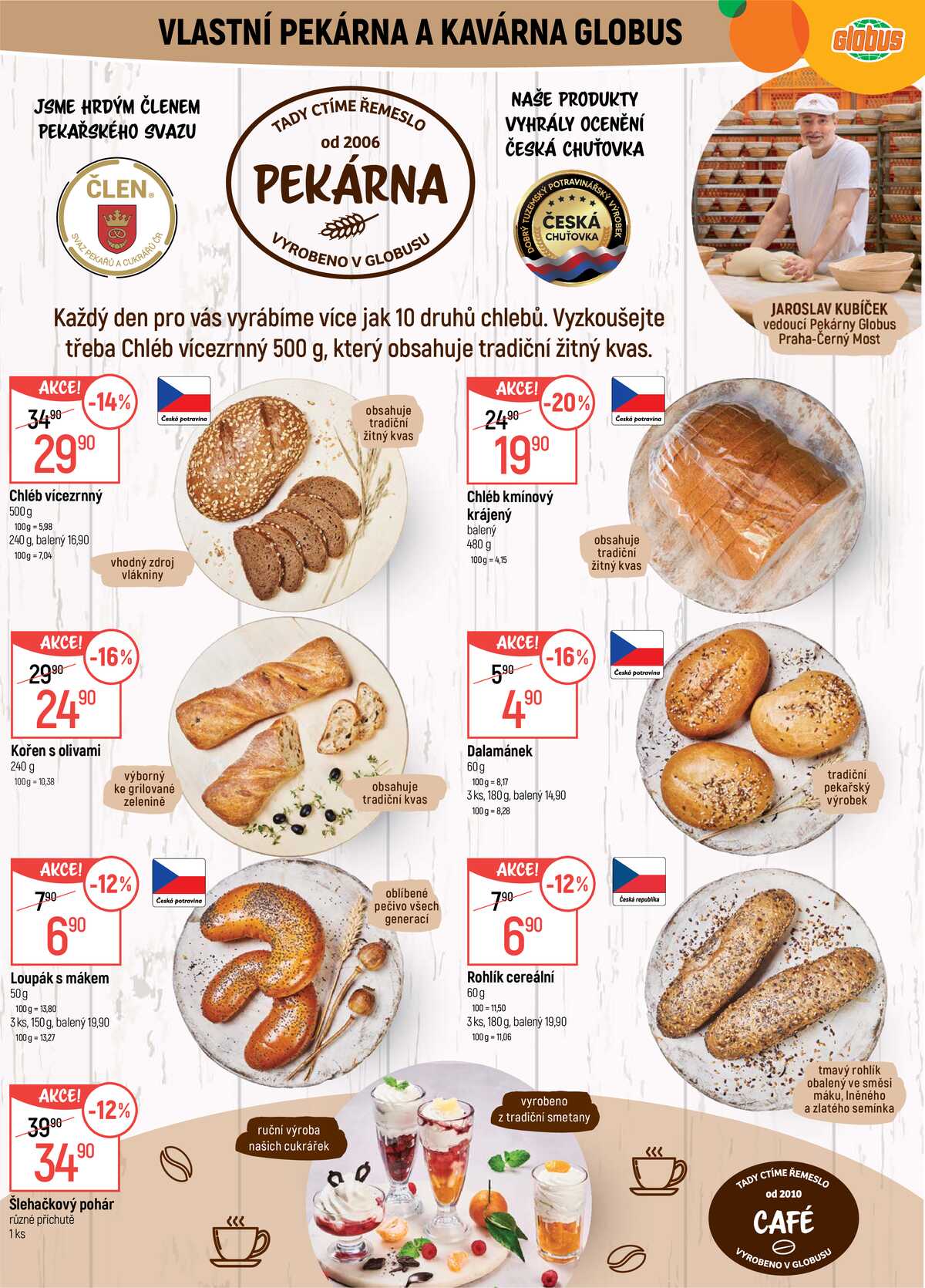 Akční leták Globus 29.4. - 5.5.2026 - Globus Praha - Centrum Černý Most strana 6