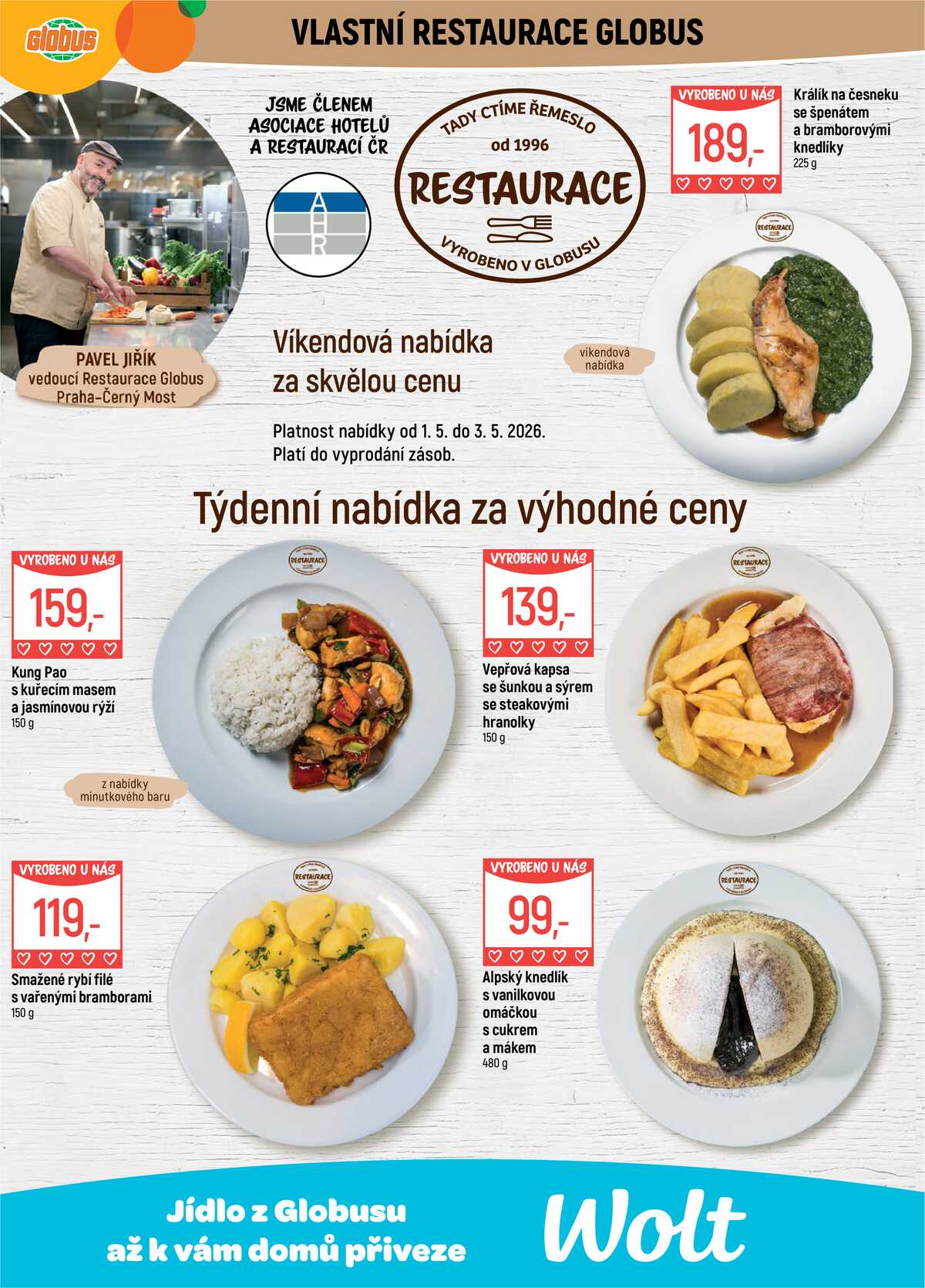 Akční leták Globus 29.4. - 5.5.2026 - Globus Praha - Centrum Černý Most strana 7