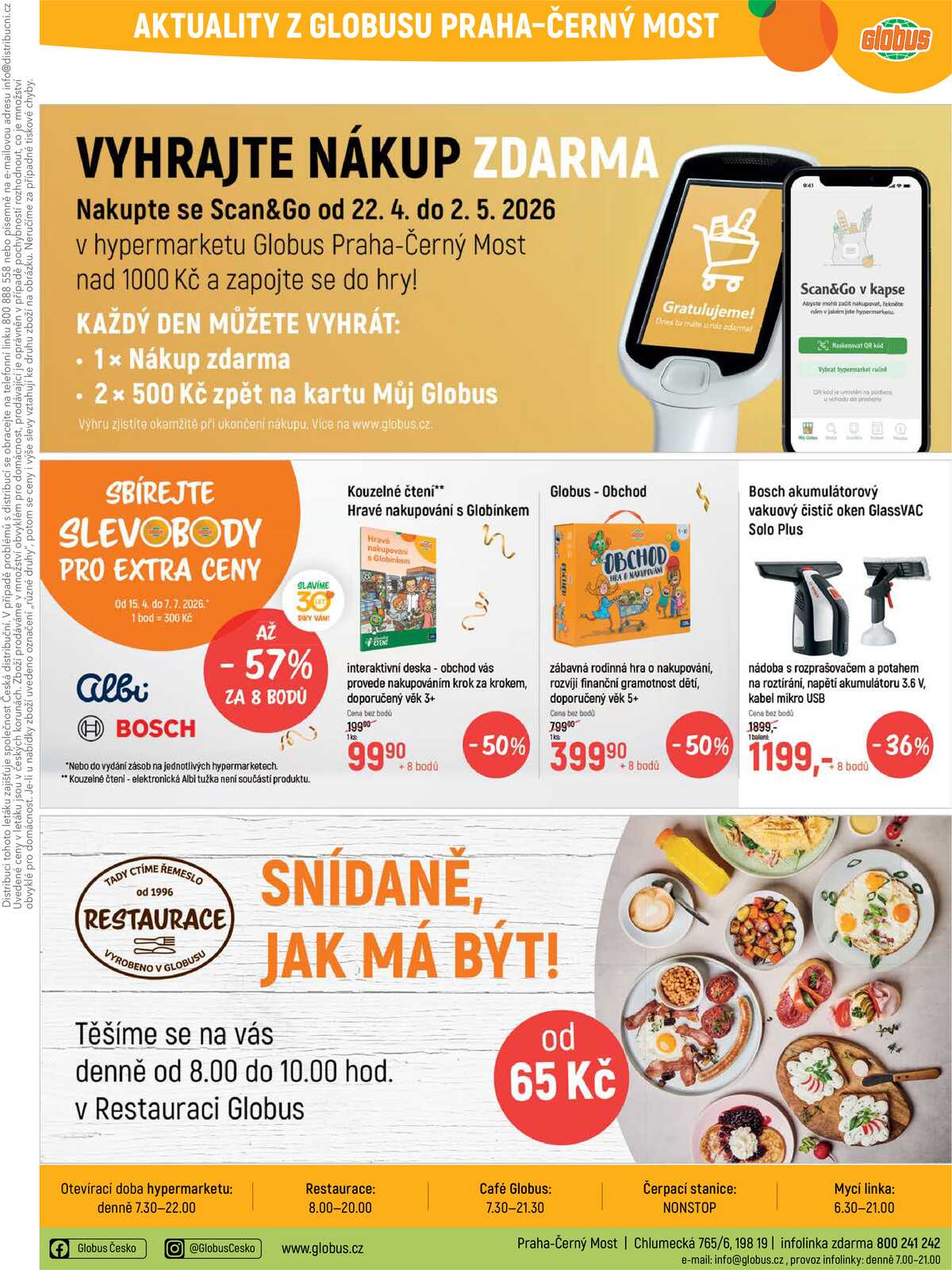 Akční leták Globus 29.4. - 5.5.2026 - Globus Praha - Centrum Černý Most strana 32