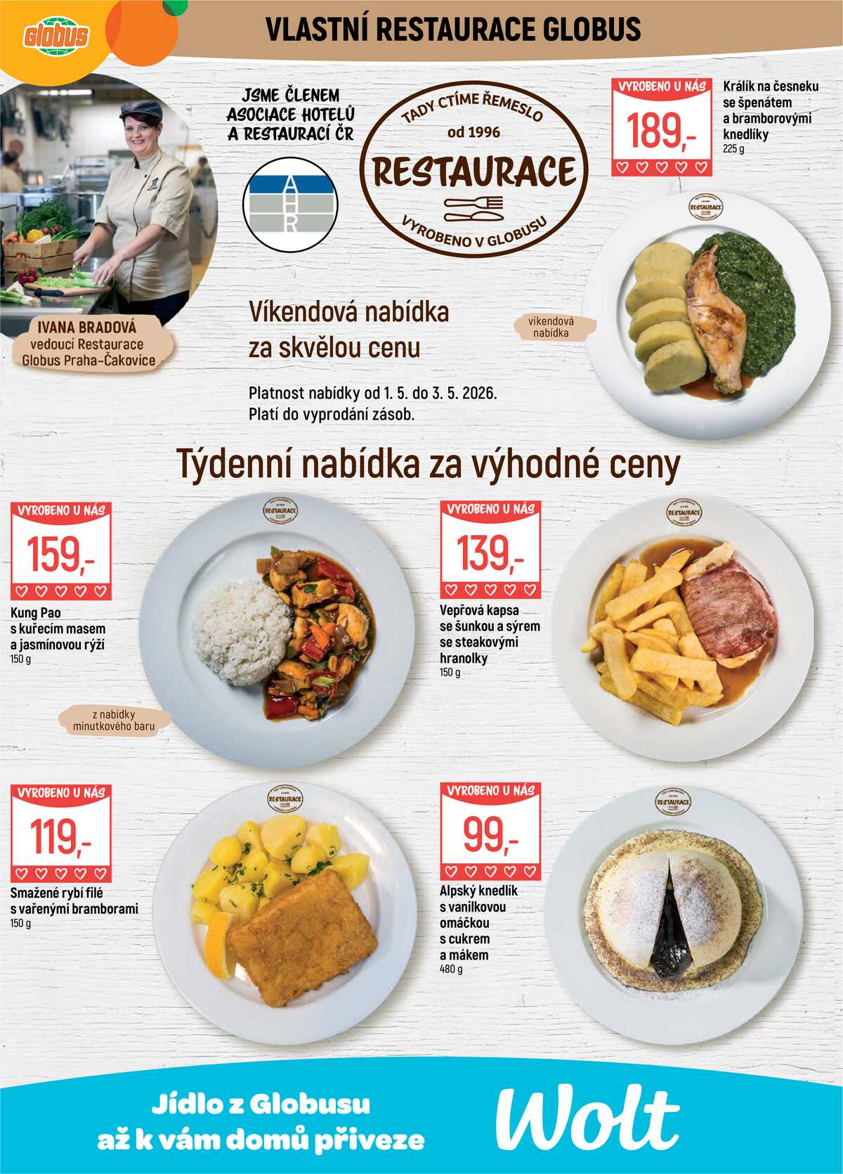 Akční leták Globus 29.4. - 5.5.2026 - Globus Praha - Čakovice strana 7