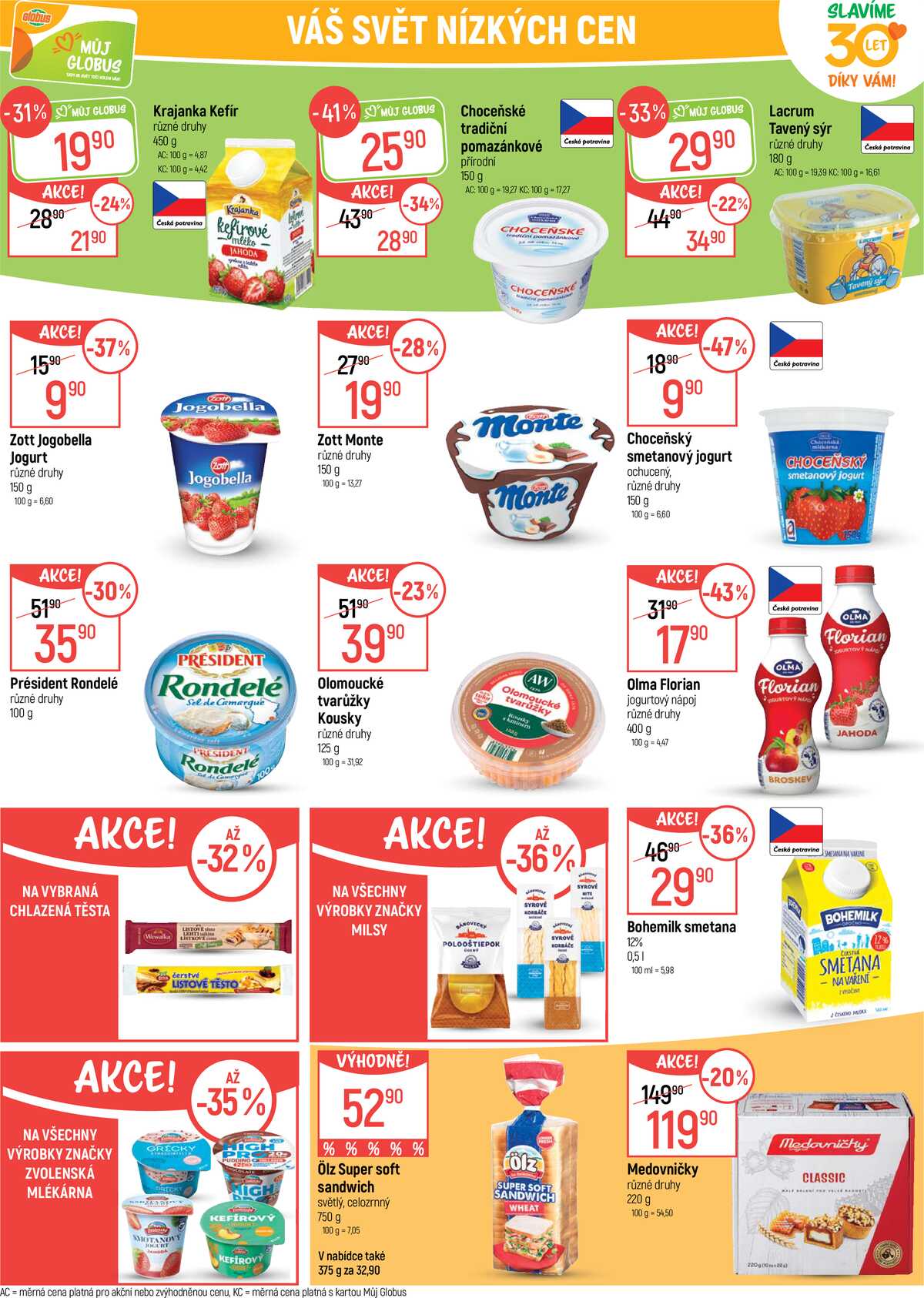 Akční leták Globus 29.4. - 5.5.2026 - Globus Praha - Čakovice strana 22