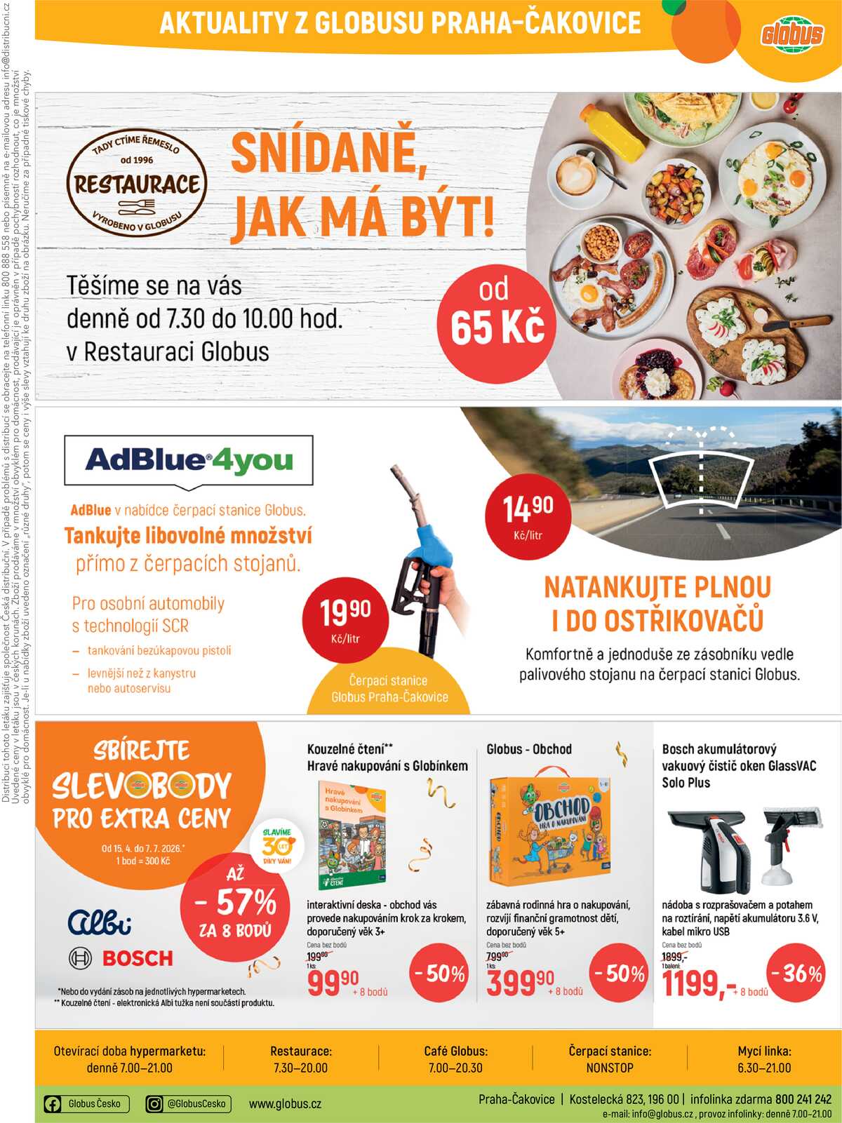 Akční leták Globus 29.4. - 5.5.2026 - Globus Praha - Čakovice strana 32