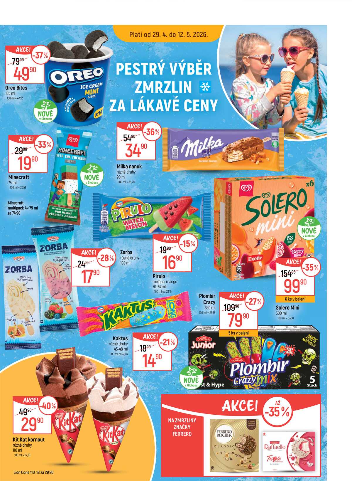 Akční leták Globus 29.4. - 5.5.2026 - Globus Praha - Zličín strana 19