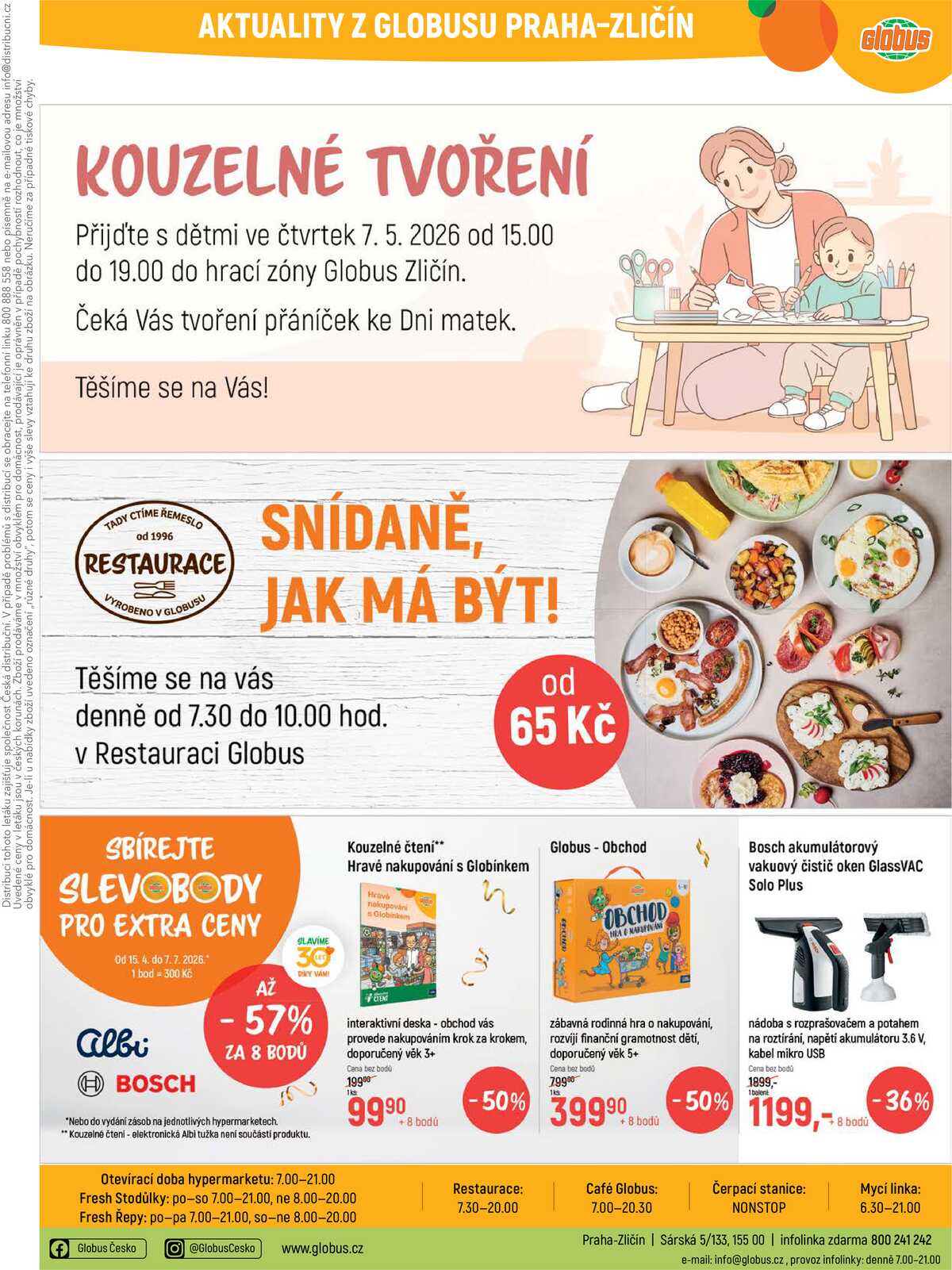 Akční leták Globus 29.4. - 5.5.2026 - Globus Praha - Zličín strana 32