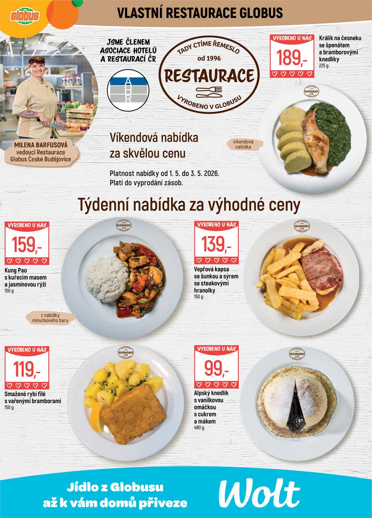 Akční leták Globus 29.4. - 5.5.2026 - Globus České Budějovice strana 7