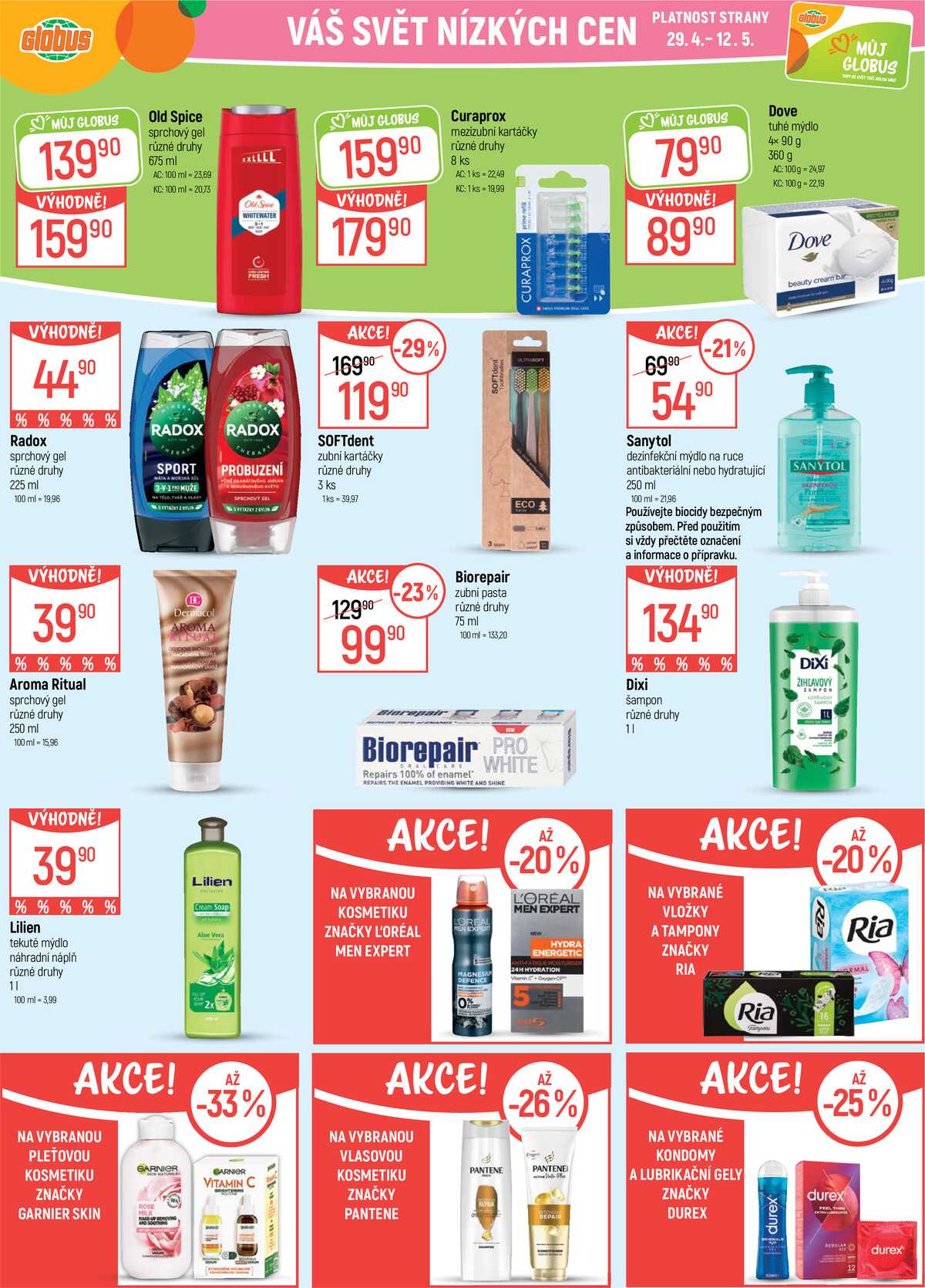 Akční leták Globus 29.4. - 5.5.2026 - Globus České Budějovice strana 27