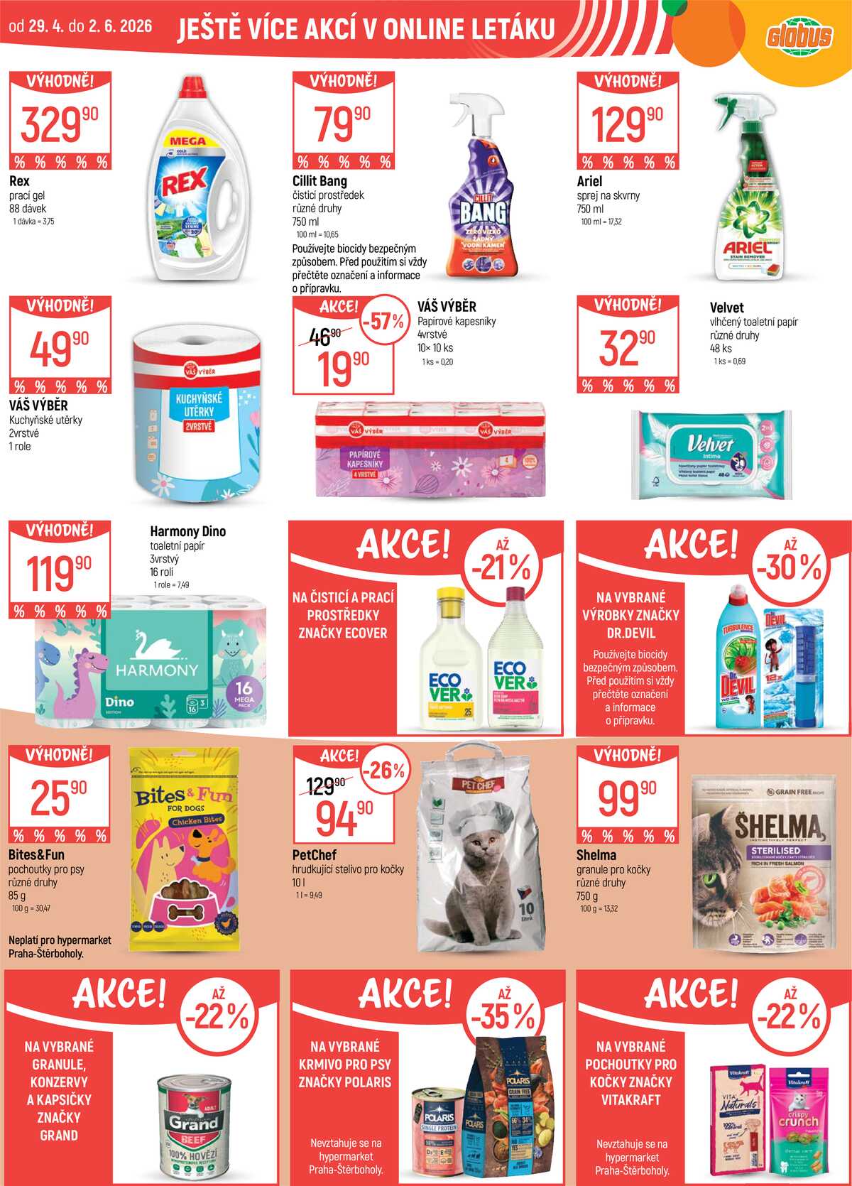 Akční leták Globus 29.4. - 5.5.2026 - Globus České Budějovice strana 37