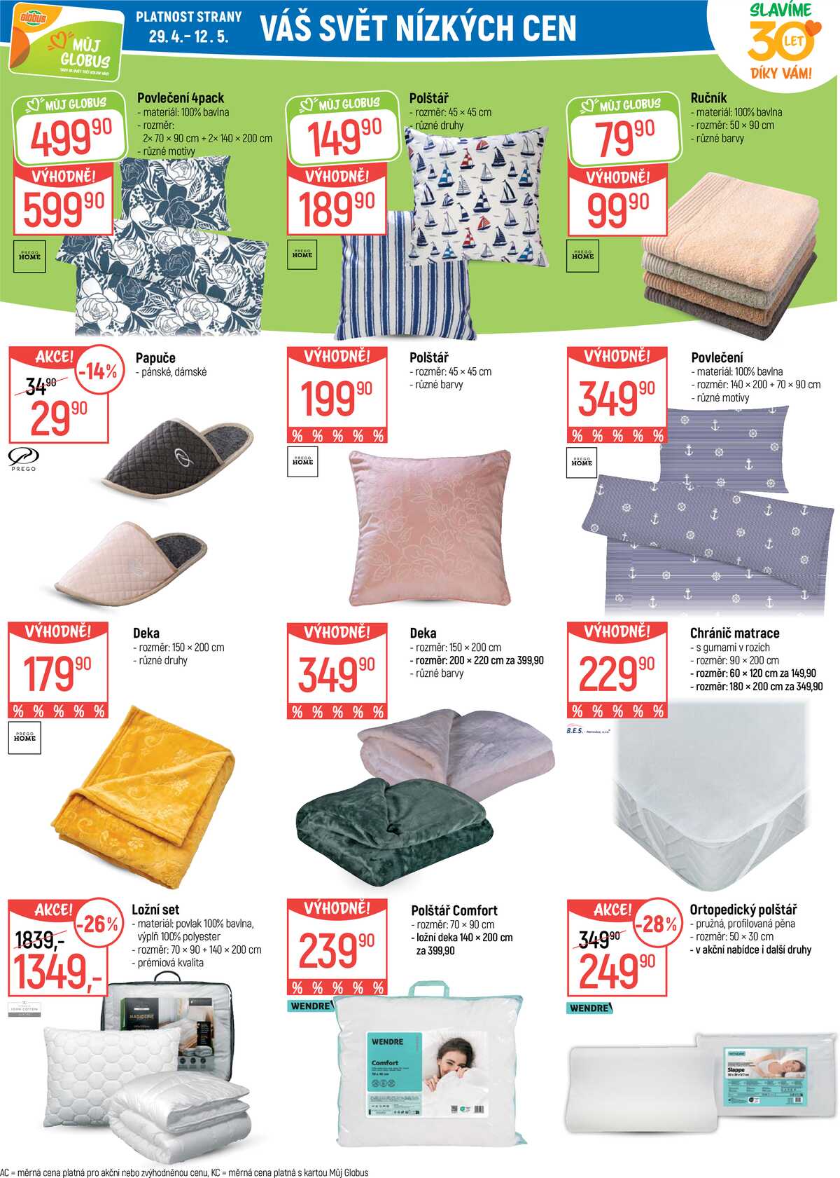 Akční leták Globus 29.4. - 5.5.2026 - Globus Havířov strana 30