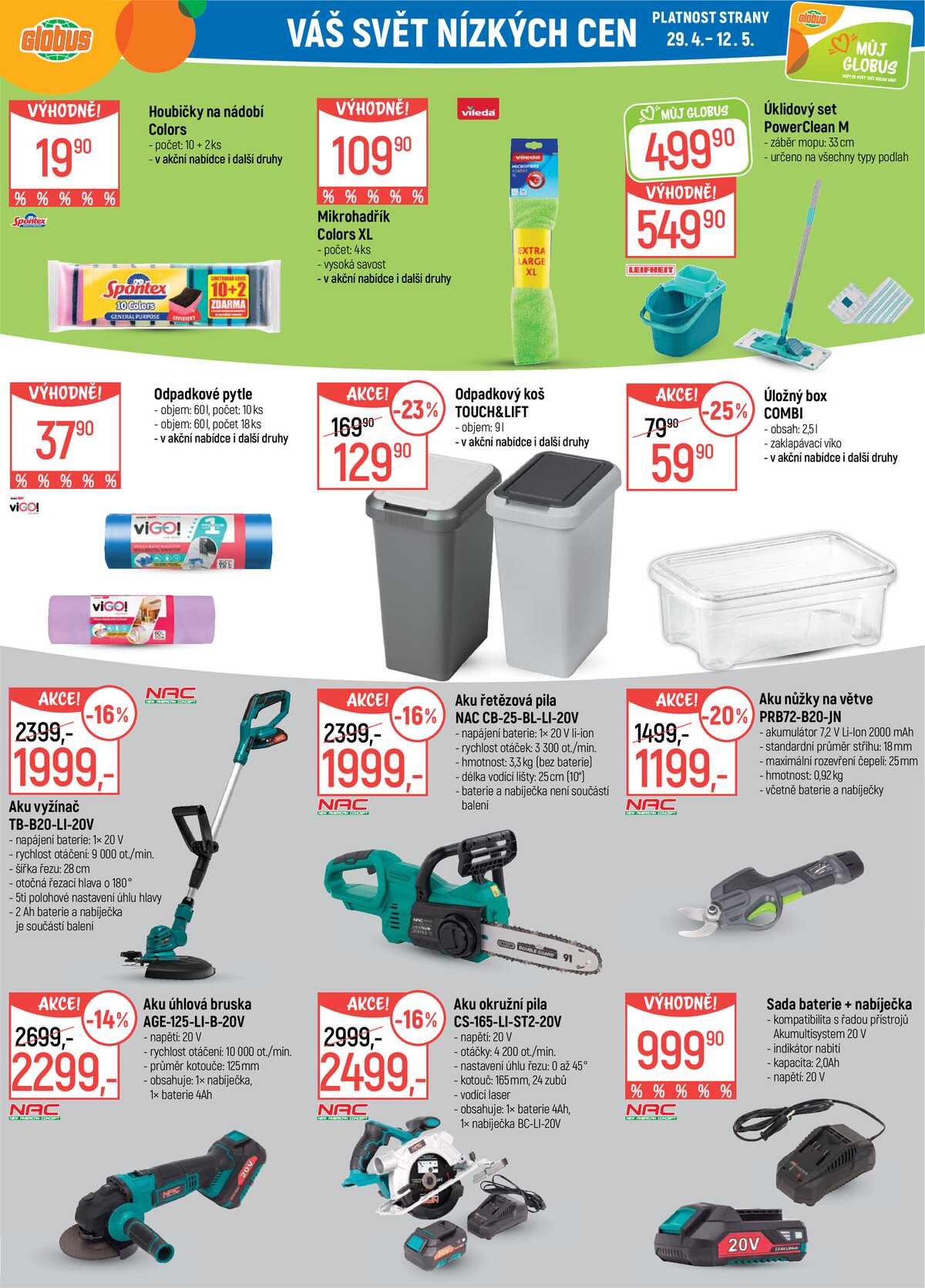 Akční leták Globus 29.4. - 5.5.2026 - Globus Havířov strana 31