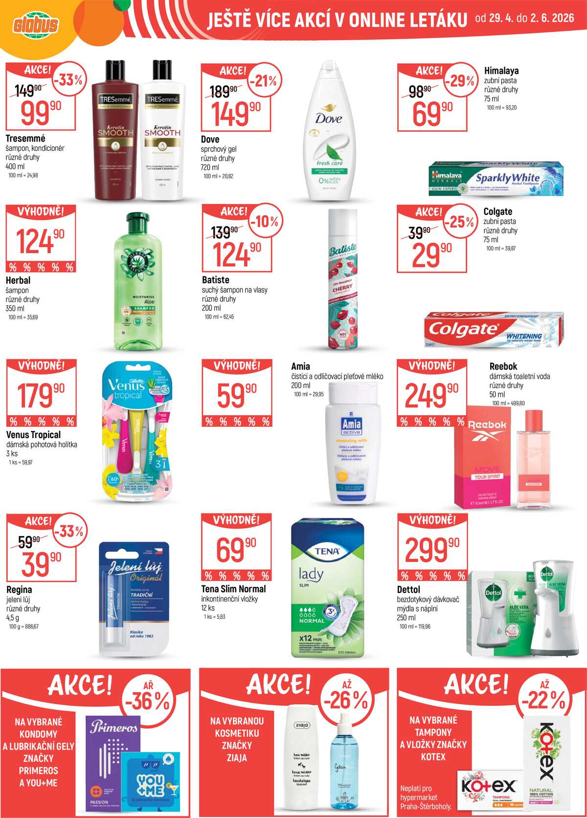 Akční leták Globus 29.4. - 5.5.2026 - Globus Havířov strana 36