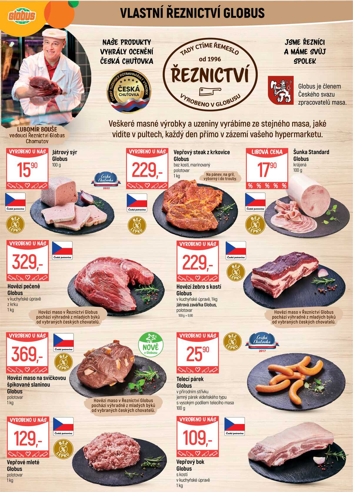 Akční leták Globus 29.4. - 5.5.2026 - Globus Chomutov strana 5